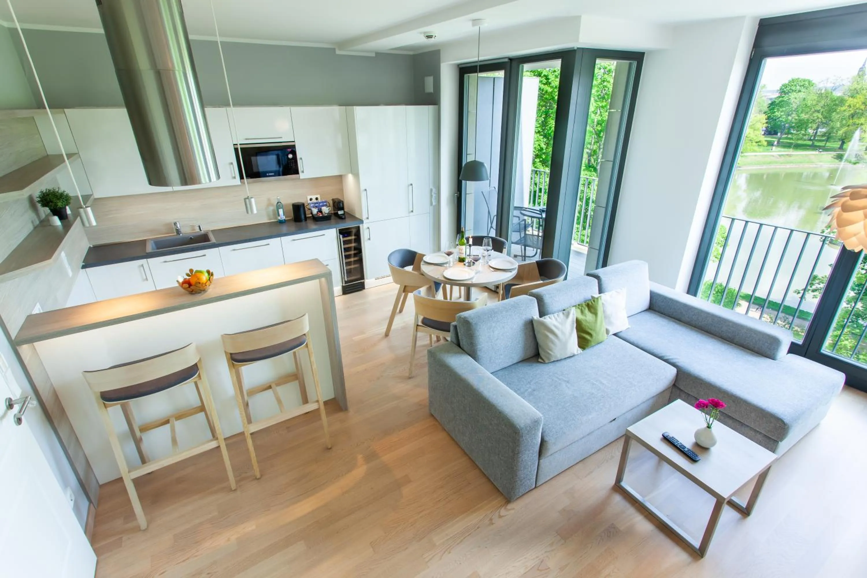 Living room in Residenz am Zwinger