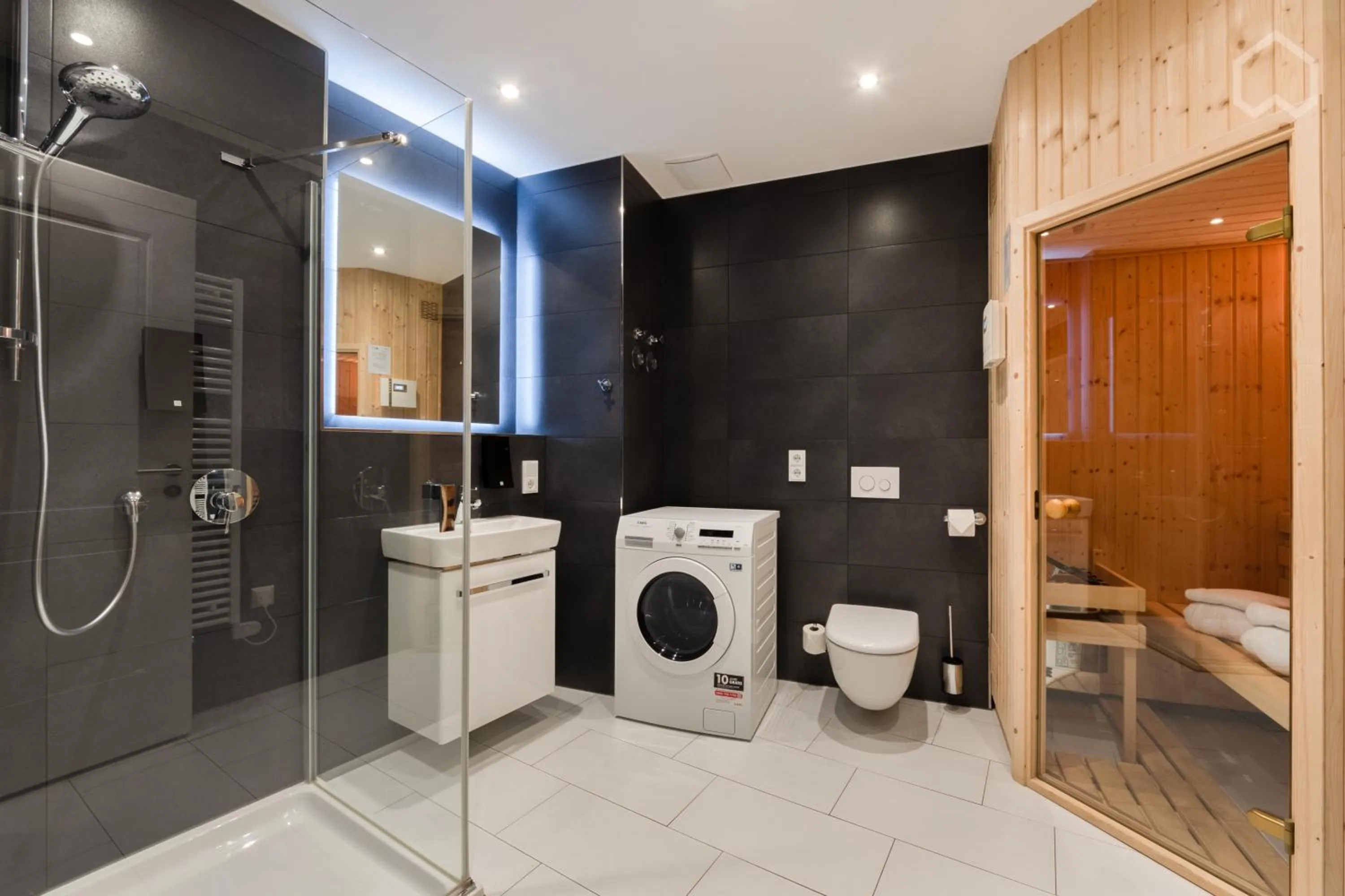 Shower in Residenz am Zwinger