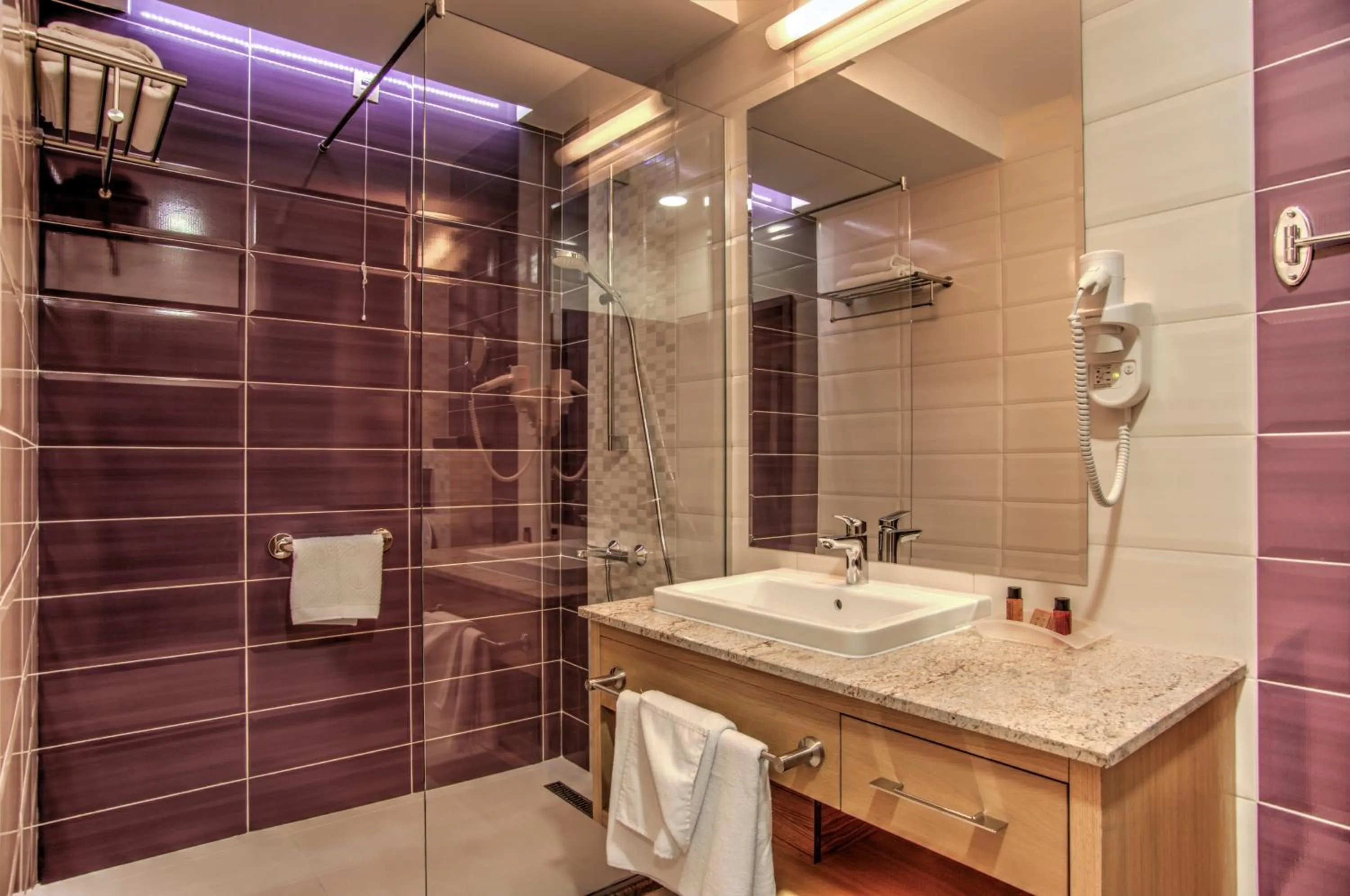 Shower in Holiday Inn Plovdiv by IHG