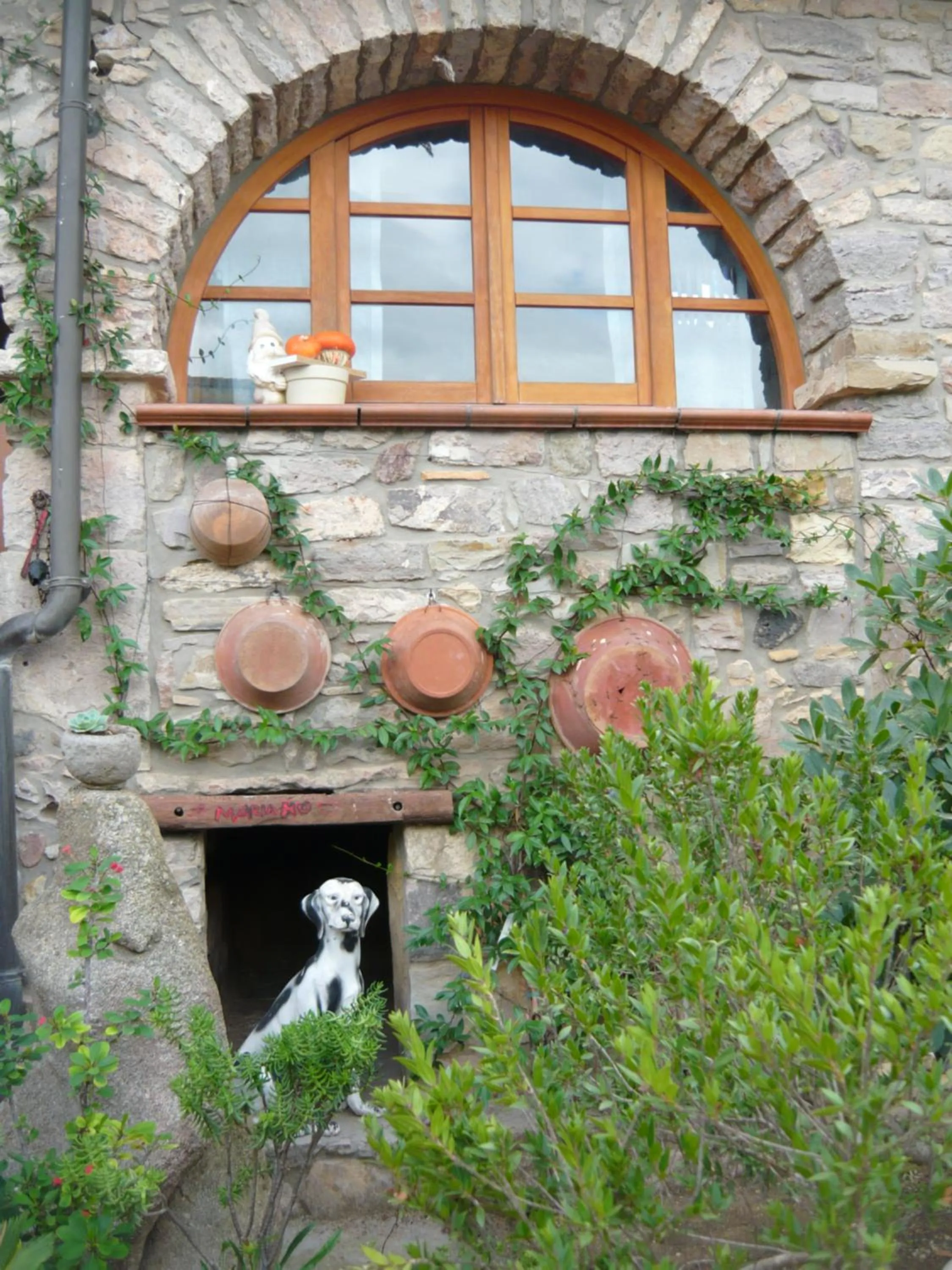 Garden in Il Nido dell'aquila