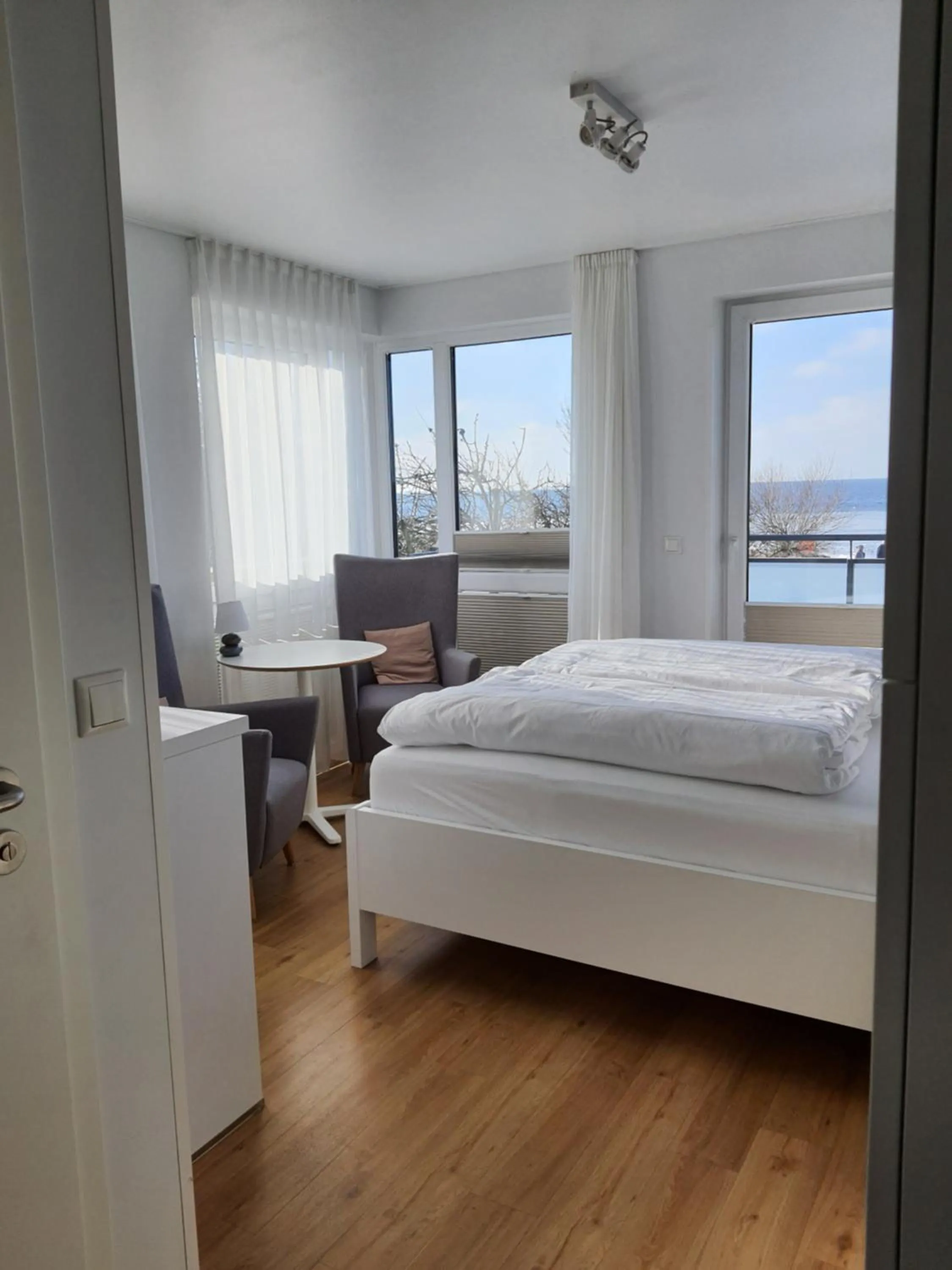 Photo of the whole room, Bed in Haus Achtern Diek in erster Reihe am Meer