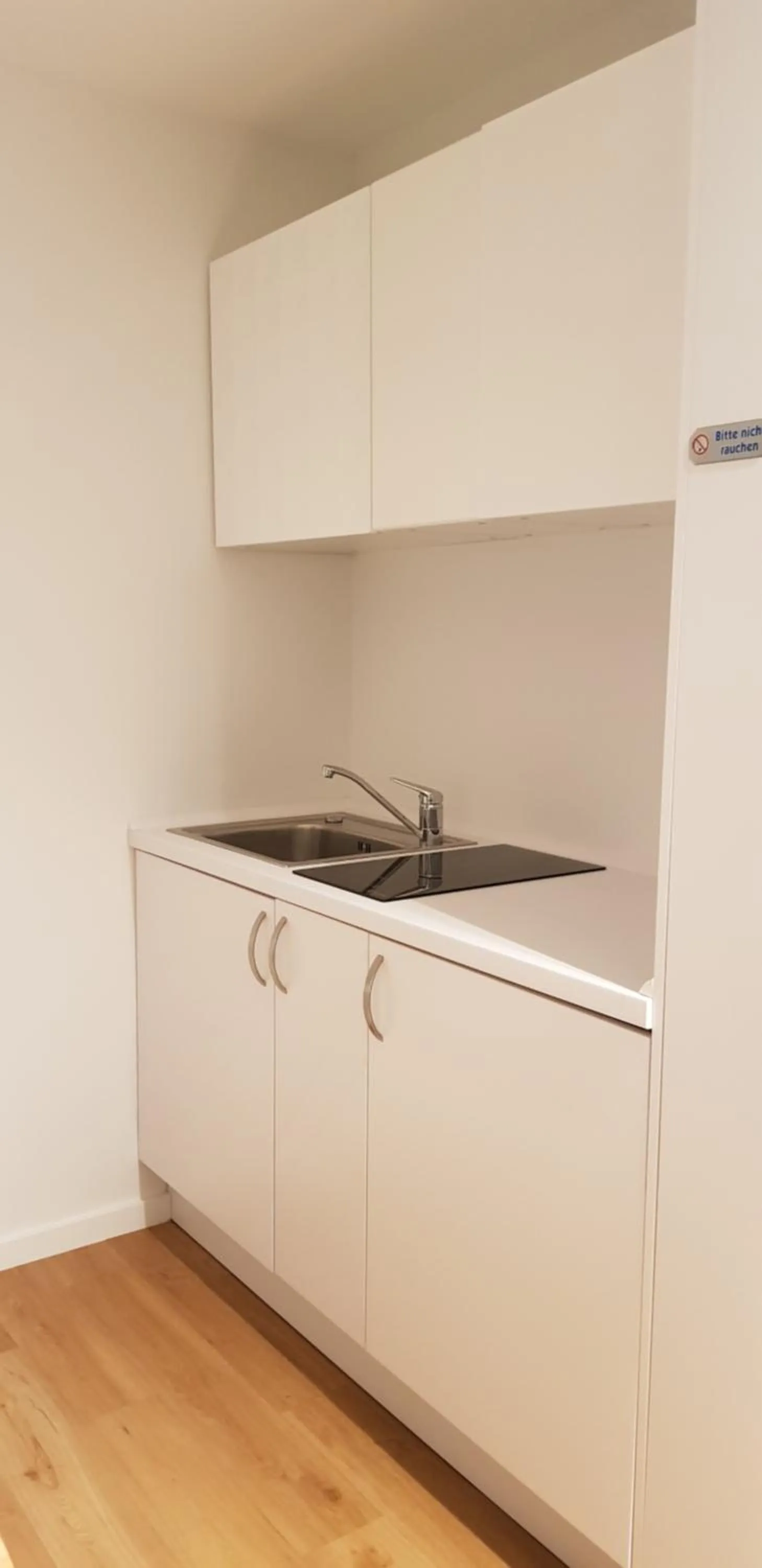 Kitchen or kitchenette in Haus Achtern Diek in erster Reihe am Meer