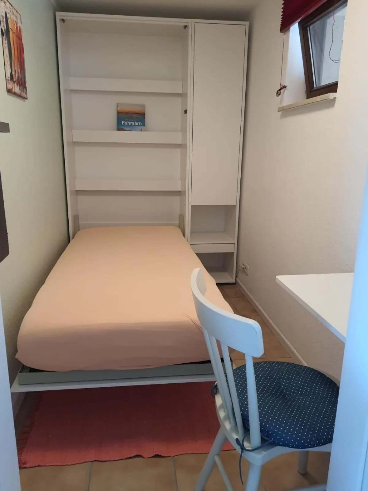 Bed in Haus Achtern Diek in erster Reihe am Meer