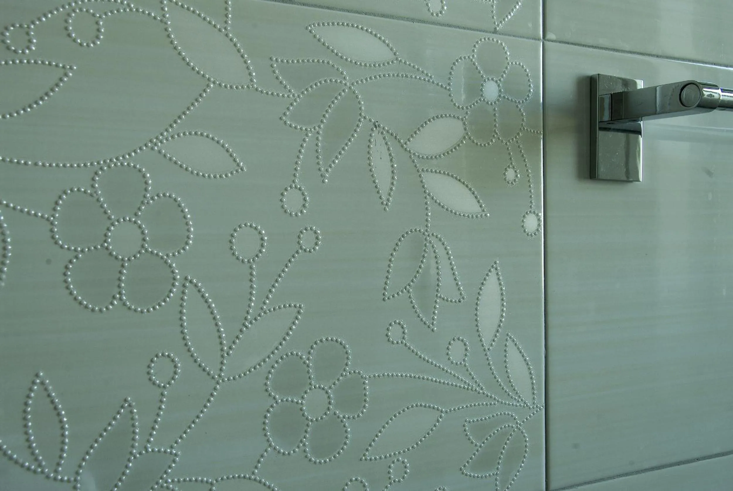 Decorative detail in La Casa di Boz B&B