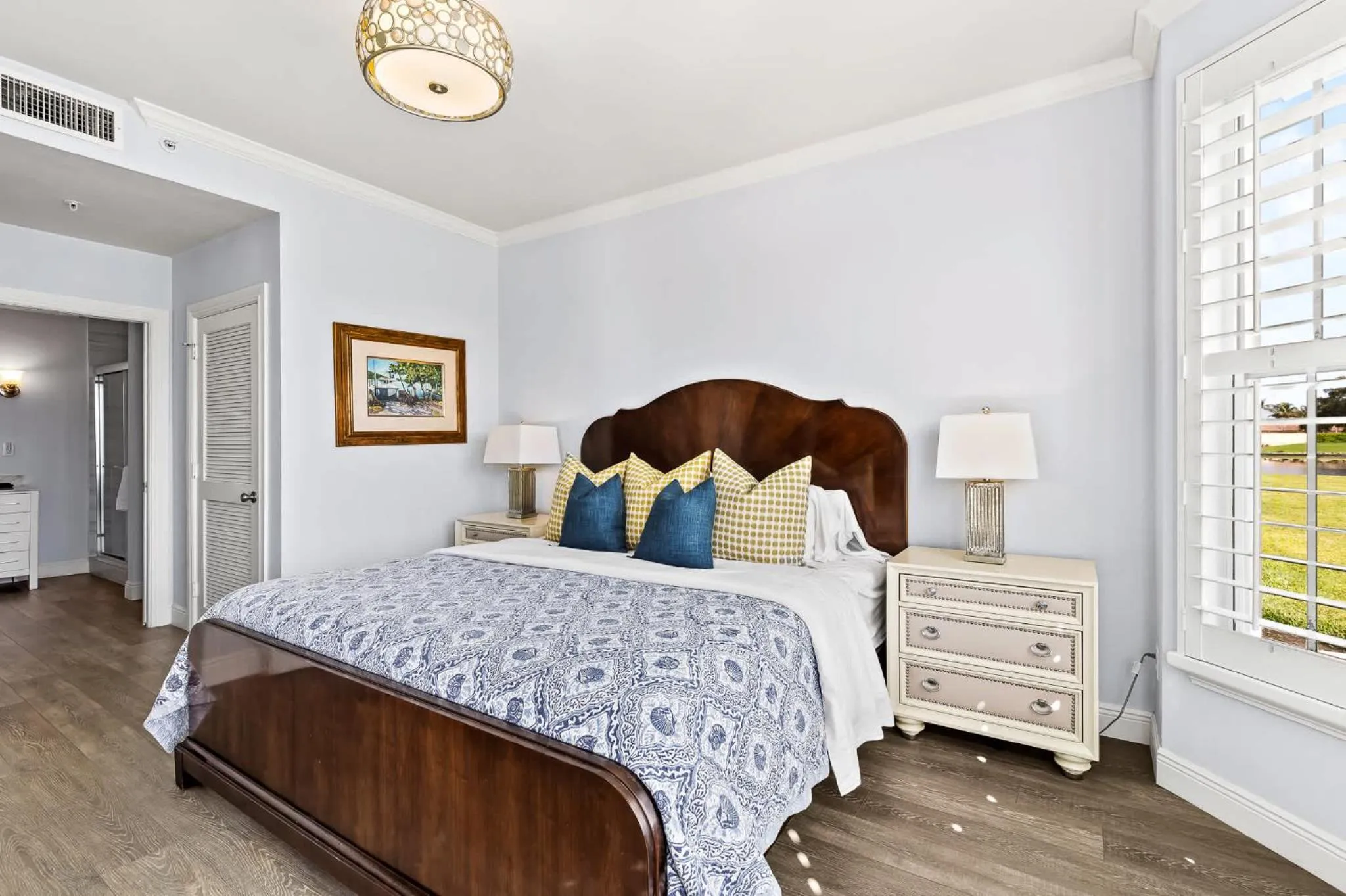 Bed in Bologna Golf Condo in the Lely Resort