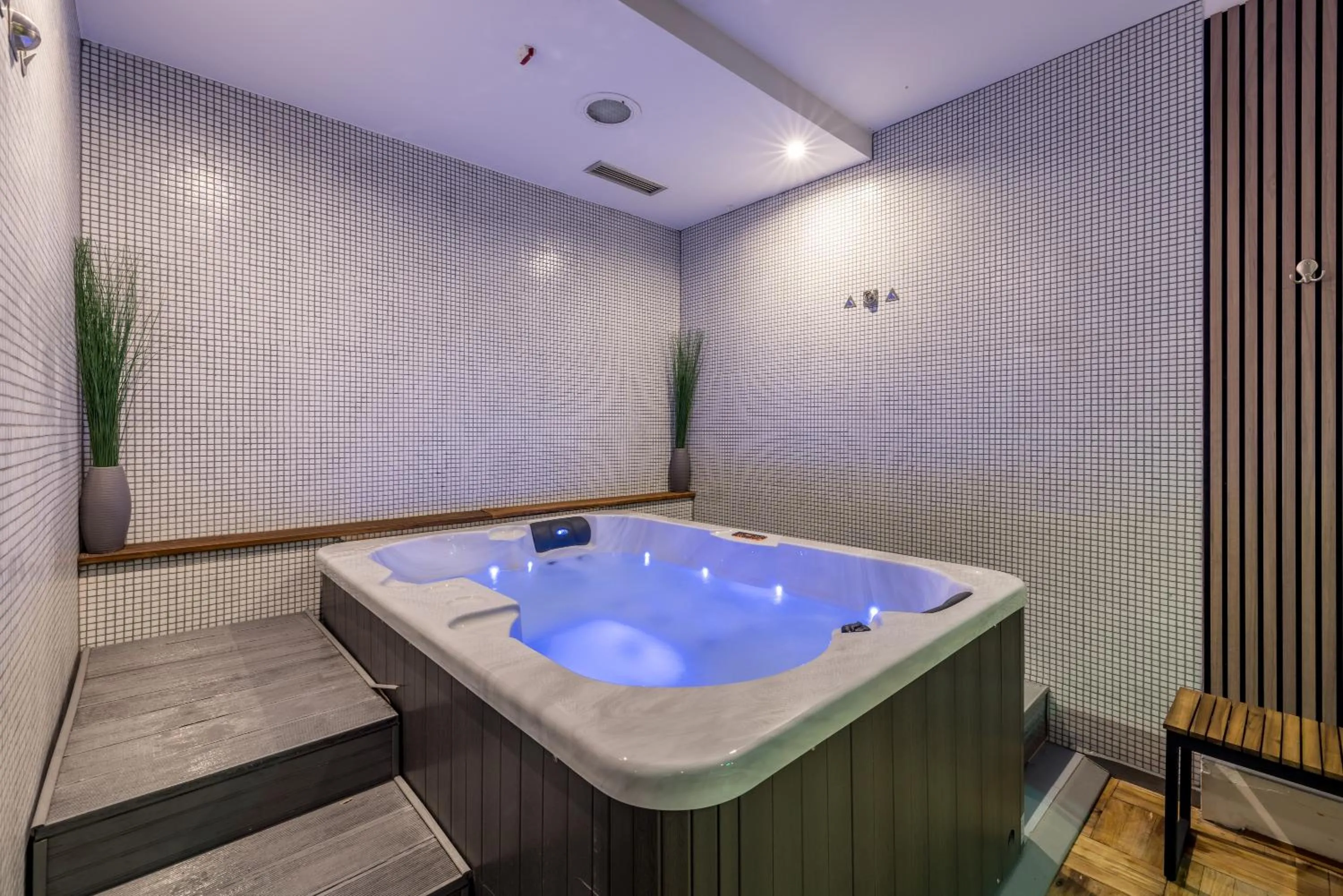 Hot Tub in Art Hotel