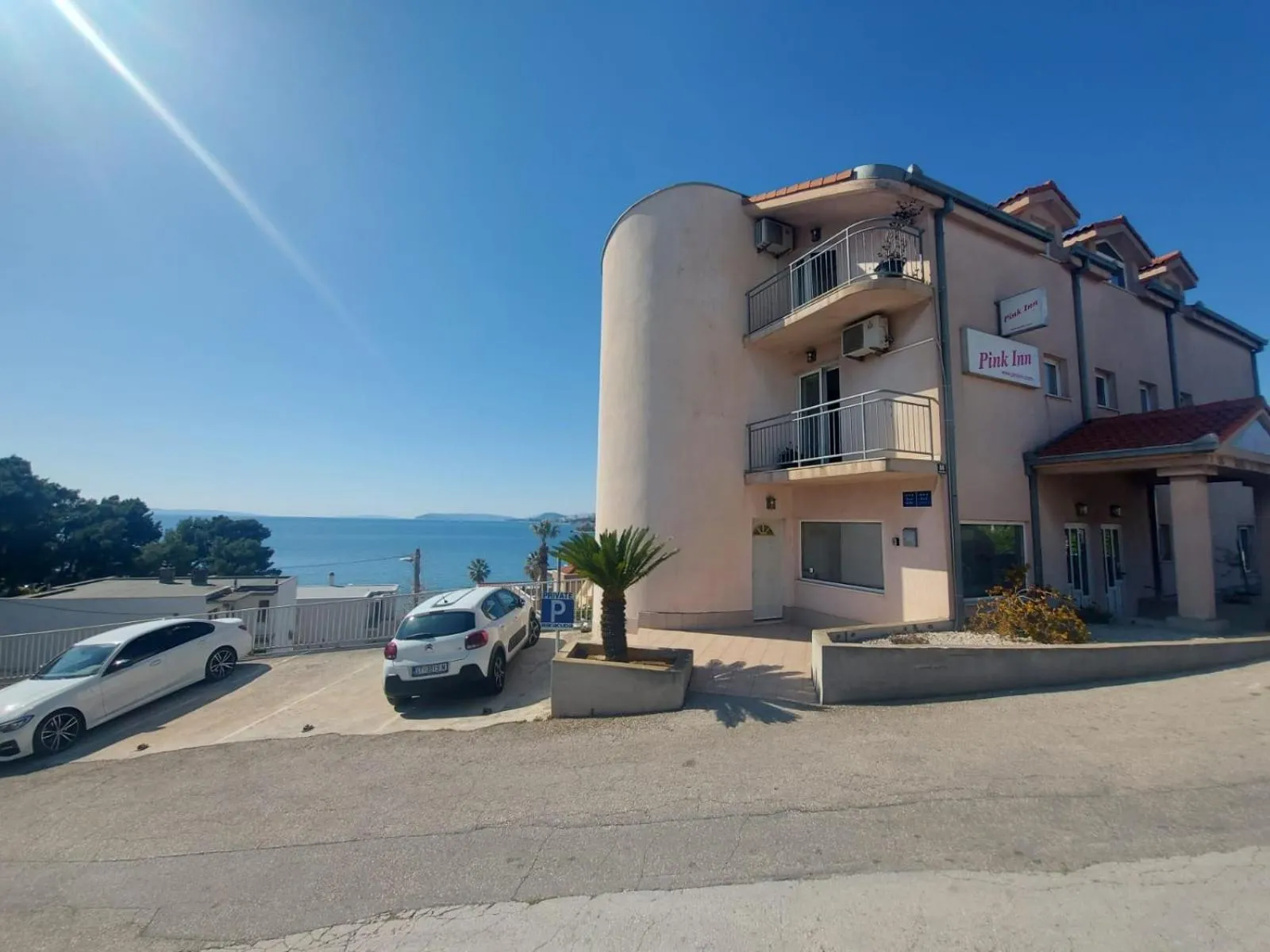 Property building in Pink Inn