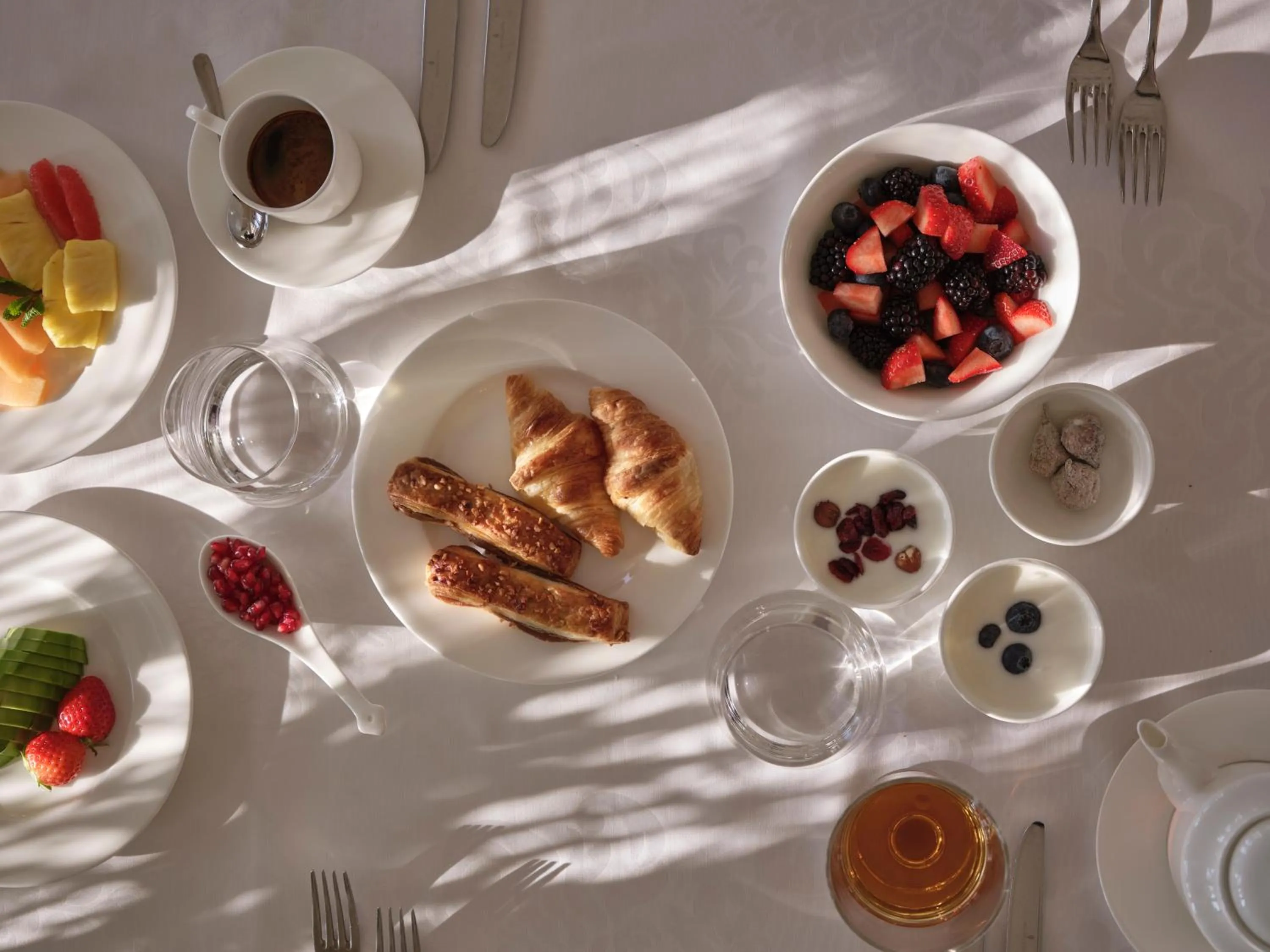 Buffet breakfast in Amadria Park Hotel Milenij