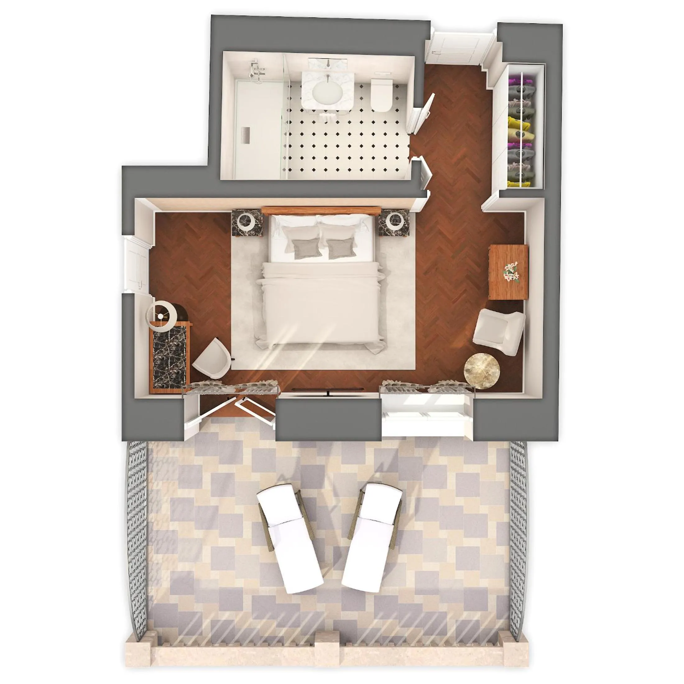 Floor plan in Amadria Park Hotel Milenij