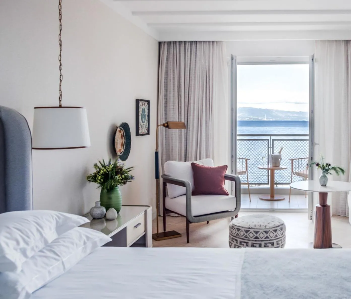 Balcony/Terrace, Bed in Amadria Park Grand Hotel 4 Opatijska Cvijeta