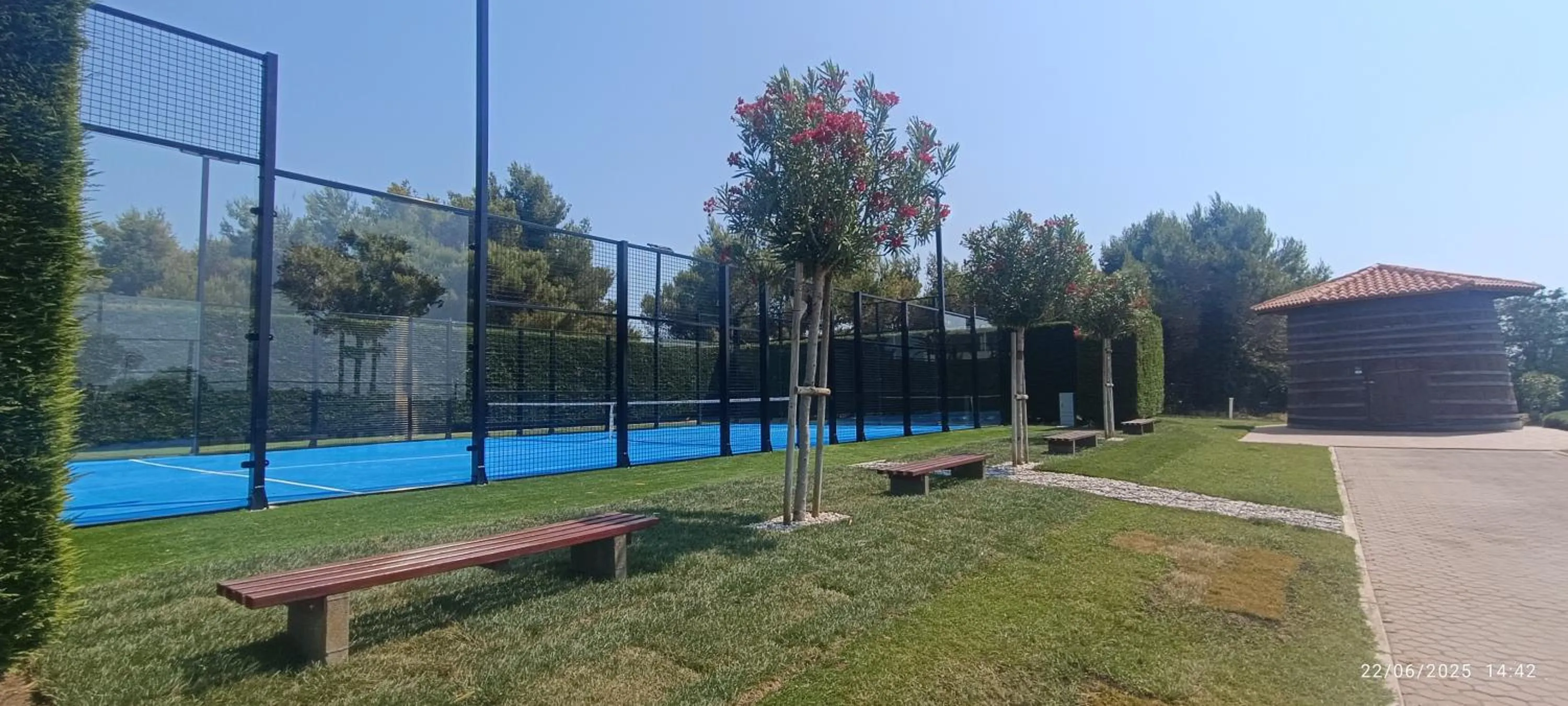Tennis court in Skiper Apartments & Golf Resort