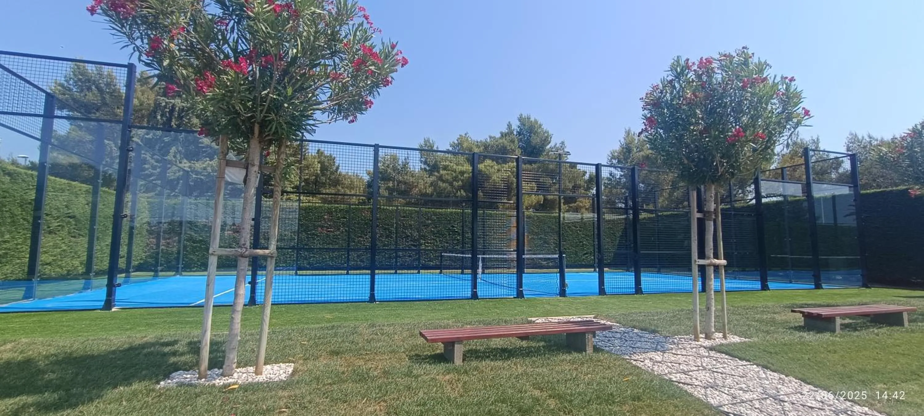 Tennis court in Skiper Apartments & Golf Resort