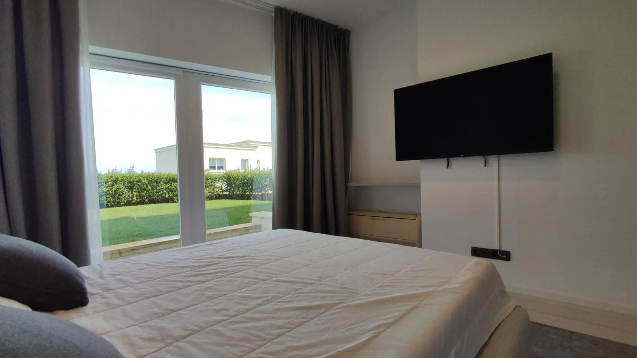 Bed in Skiper Apartments & Golf Resort