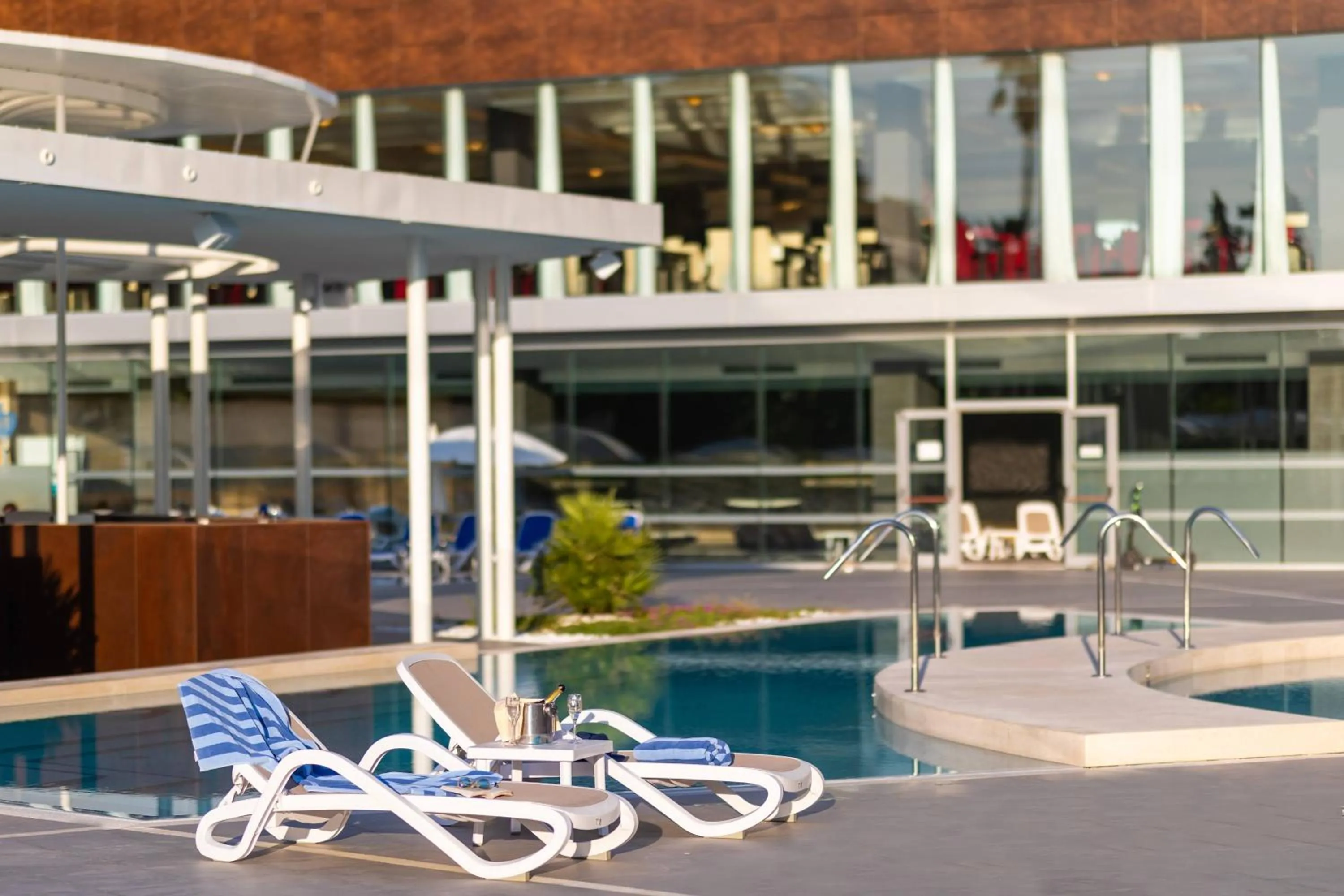 sunbed in Grand Hotel Park