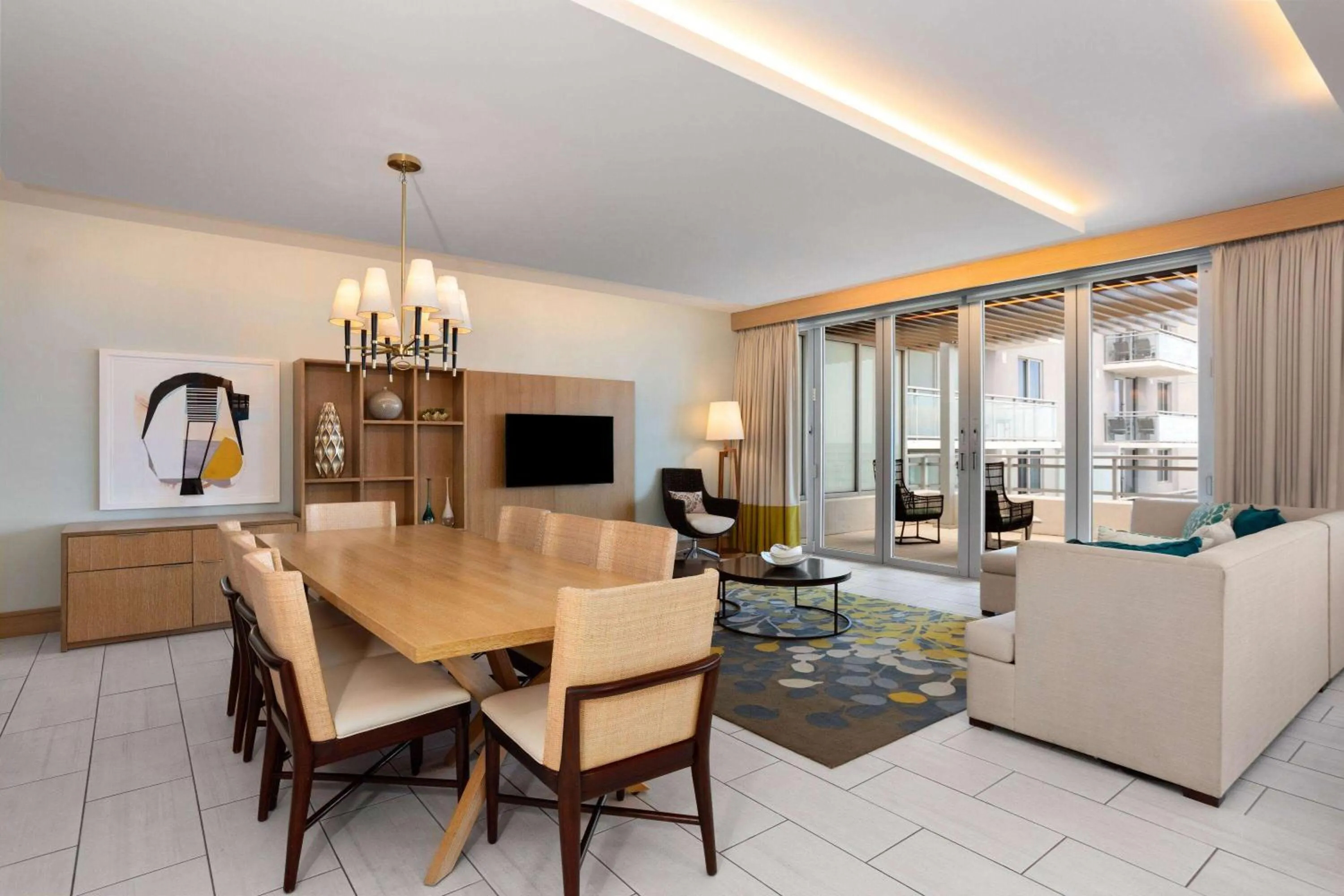 Photo of the whole room in Wyndham Grand Clearwater Beach