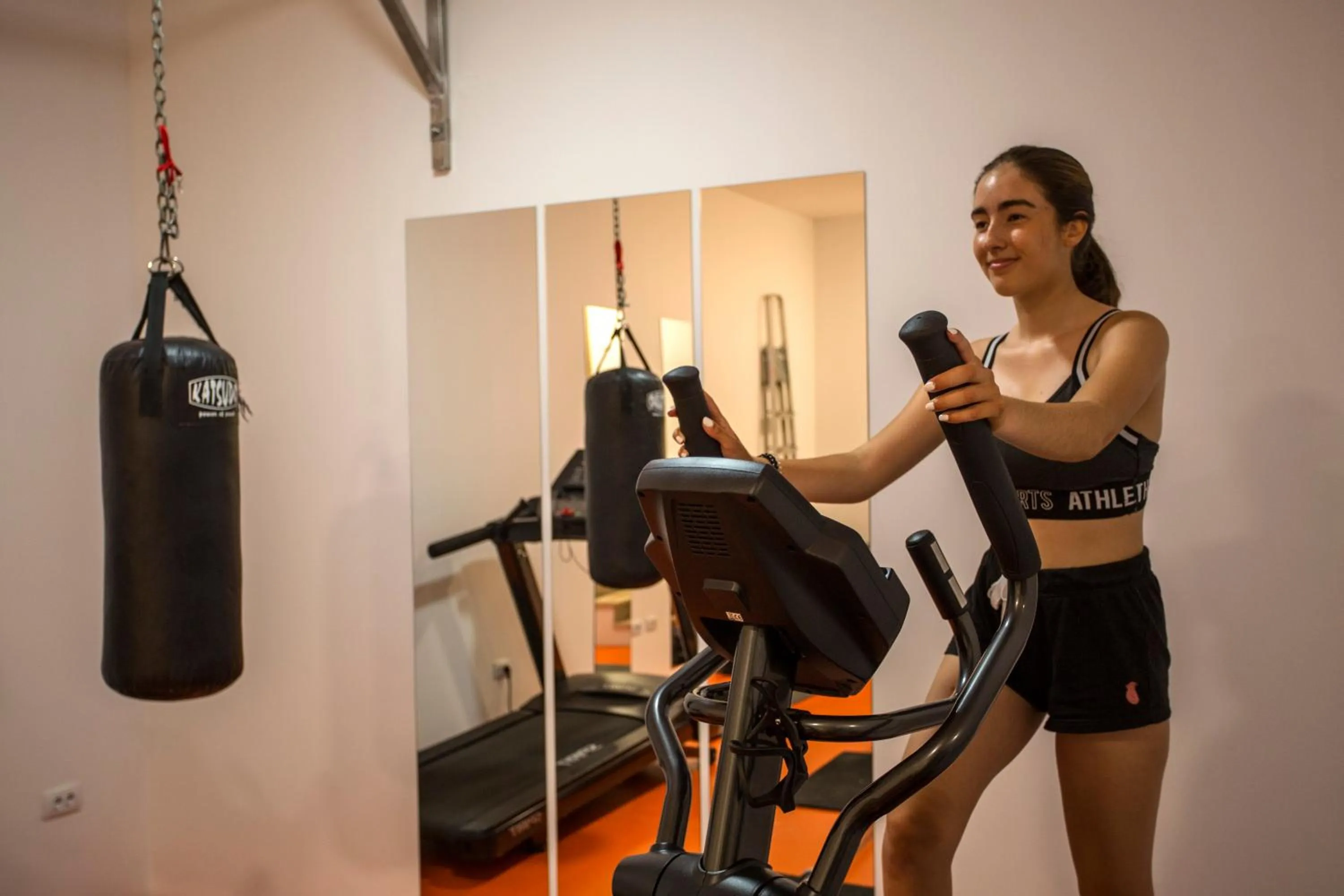 Fitness centre/facilities in Hotel Manora