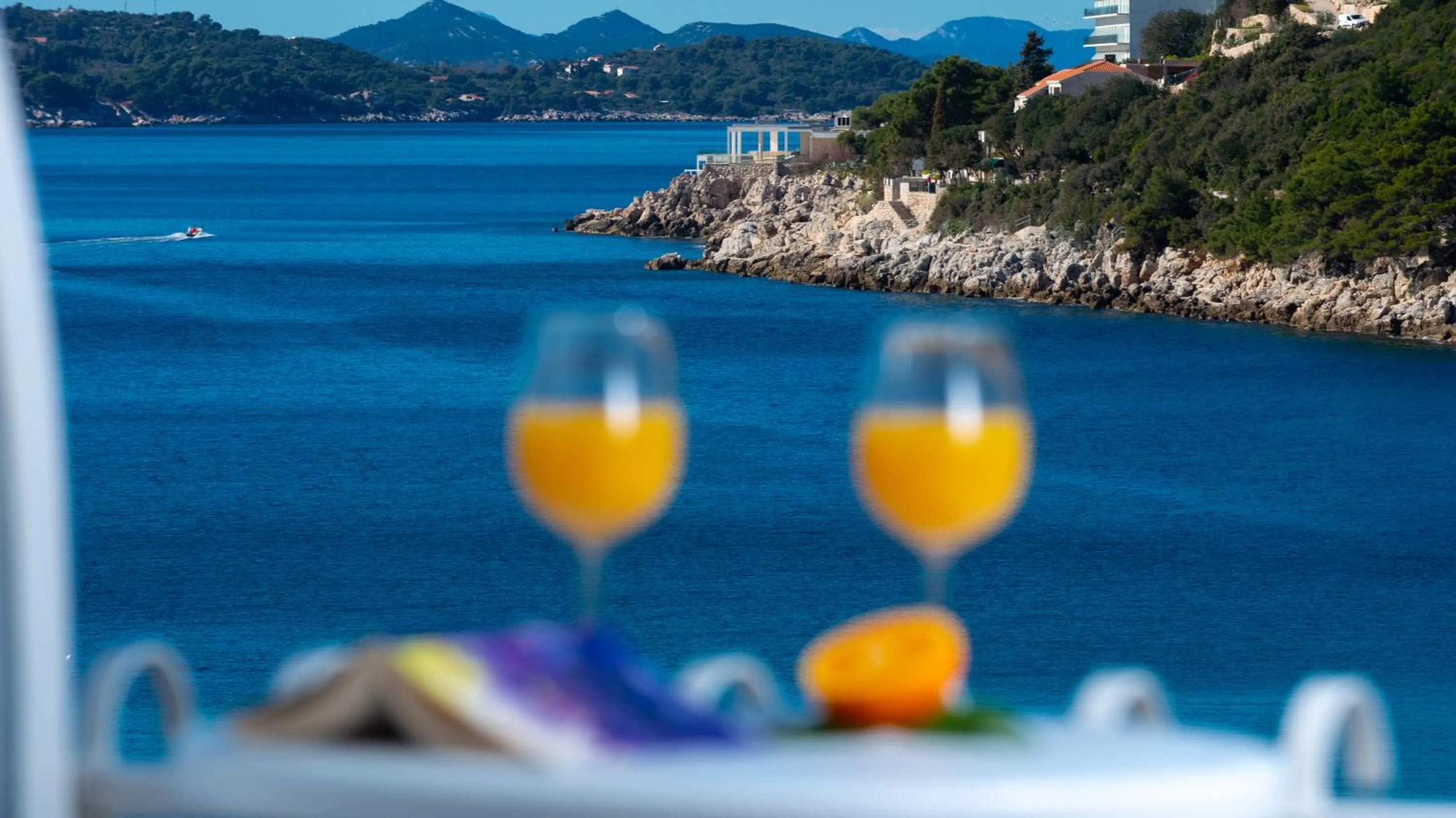 Balcony/Terrace in Hotel Komodor