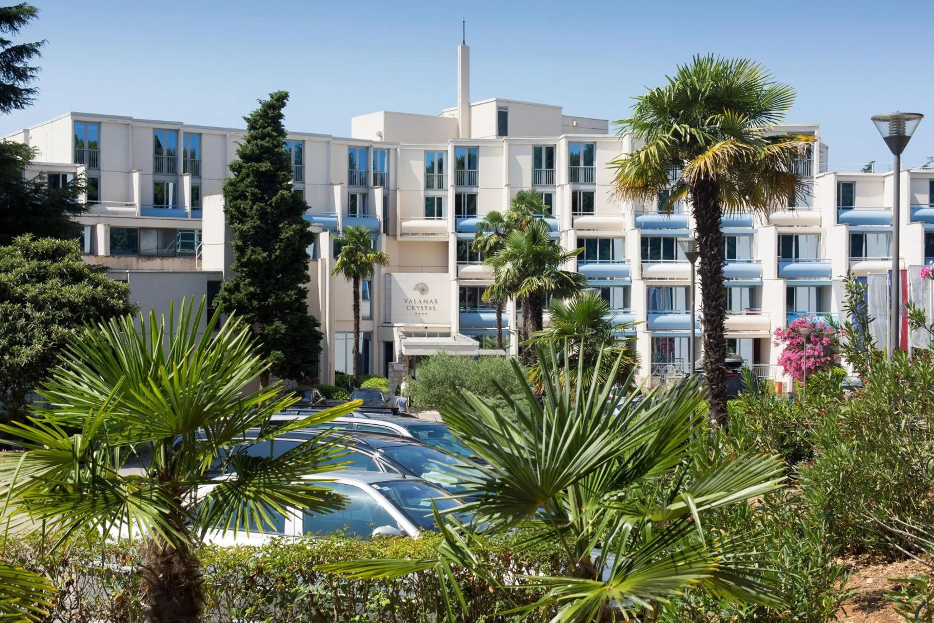 Property building in Valamar Crystal Hotel