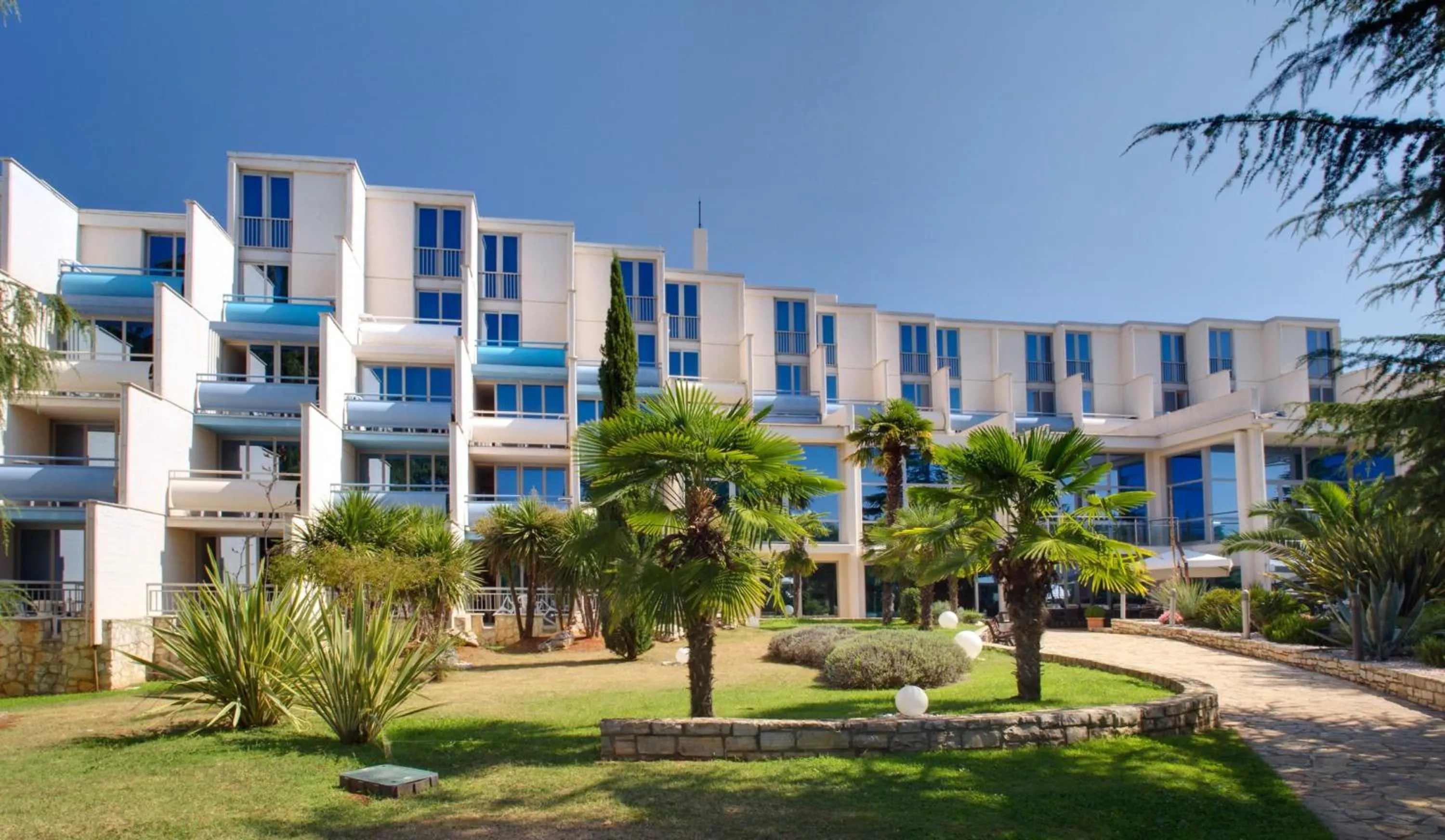 Property building in Valamar Crystal Hotel