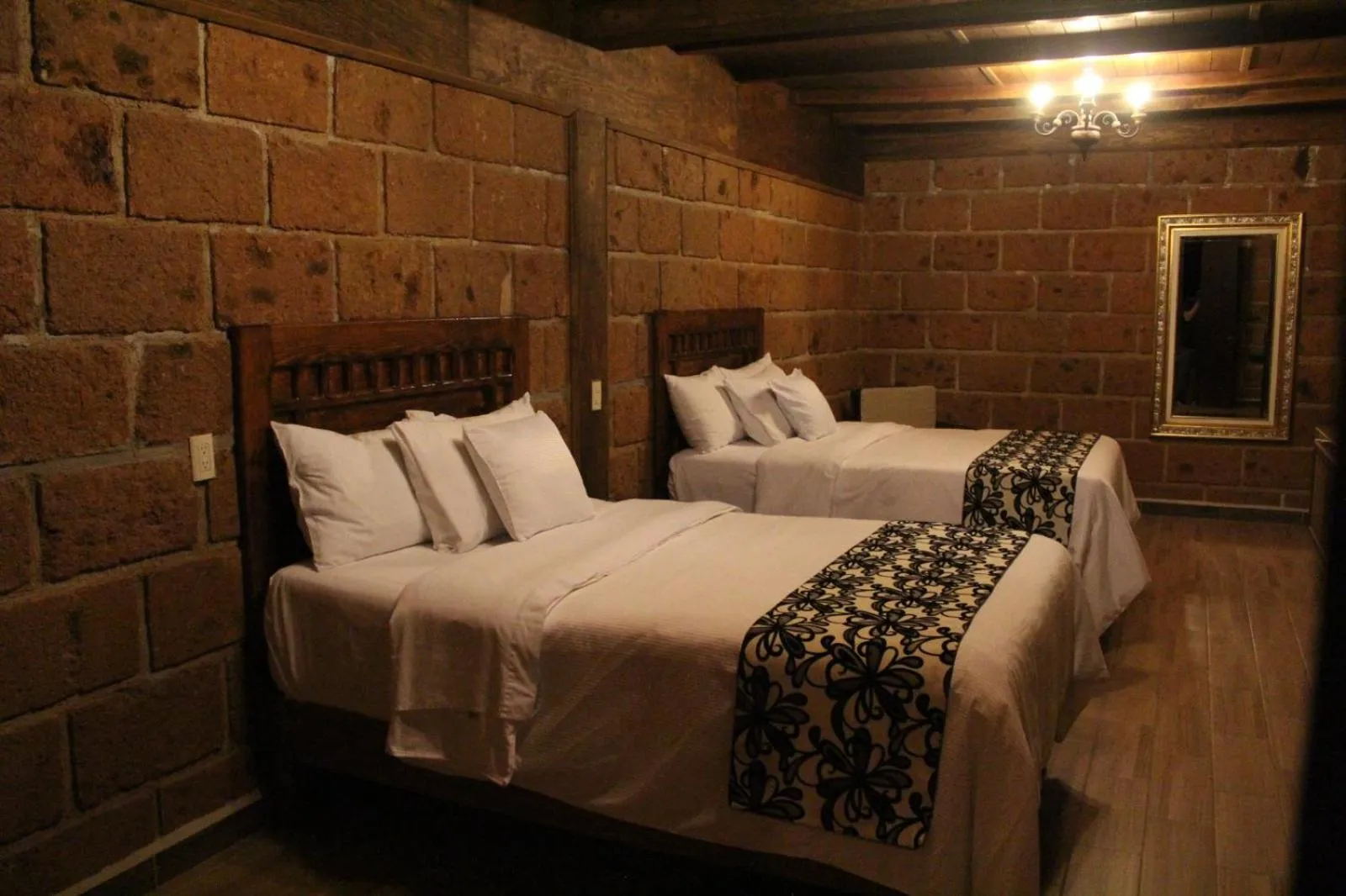 Bed in Hotel Real Nirvana