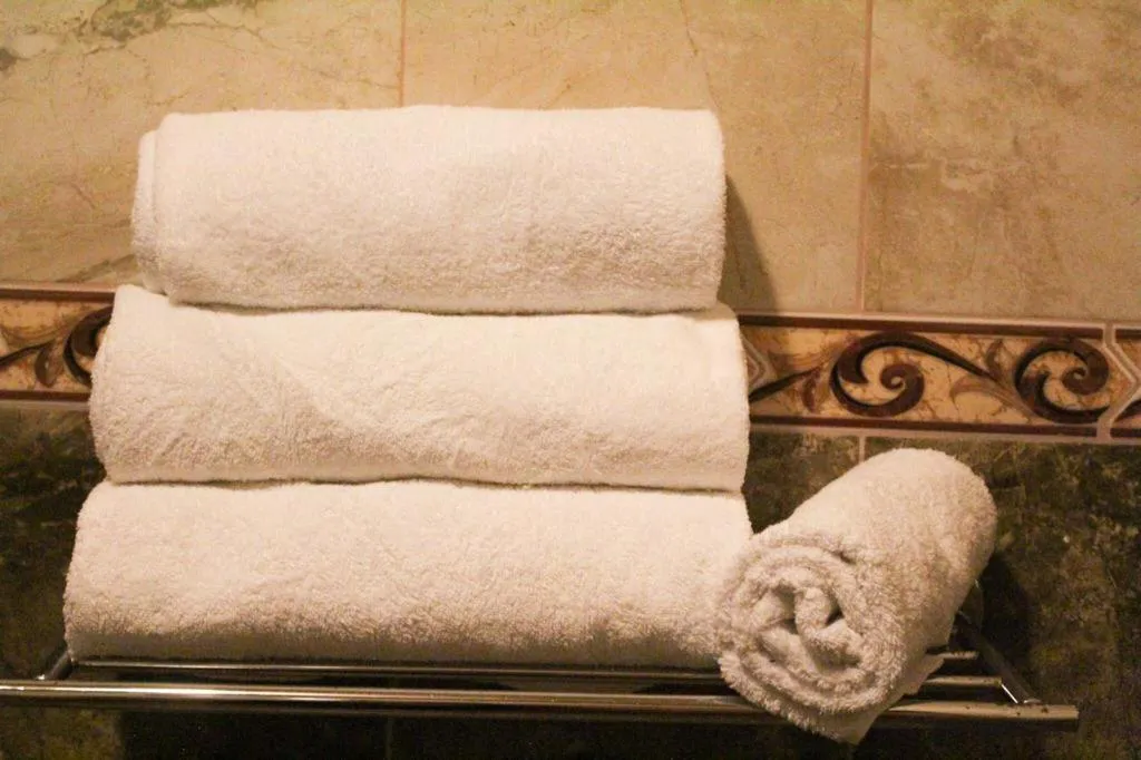 towels in Hotel Real Nirvana