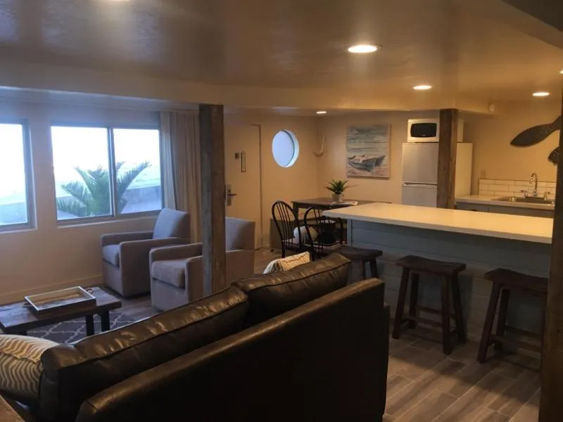 Living room in Capitola Venetian Vacation Rentals