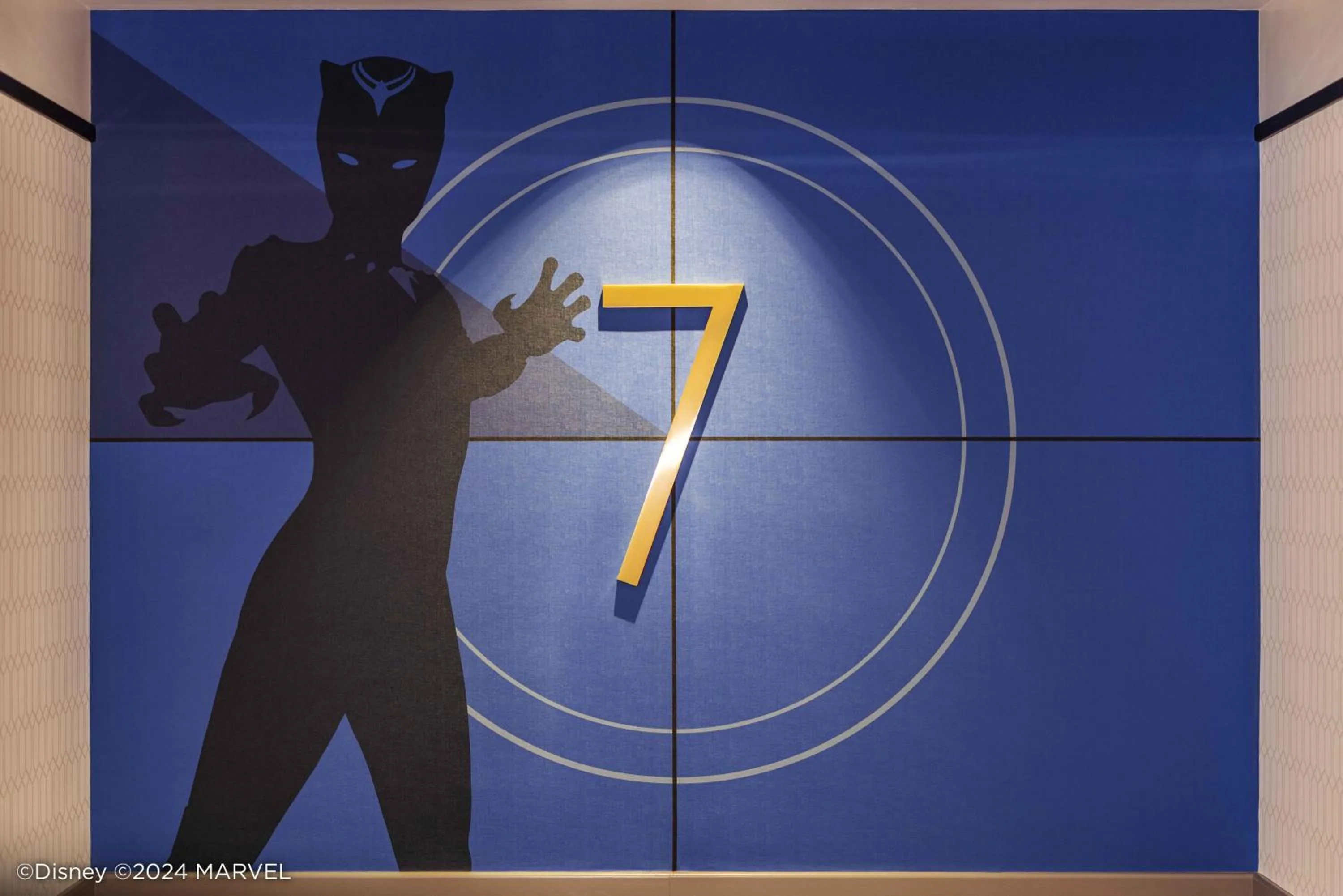 Decorative detail in Disney's Hollywood Hotel