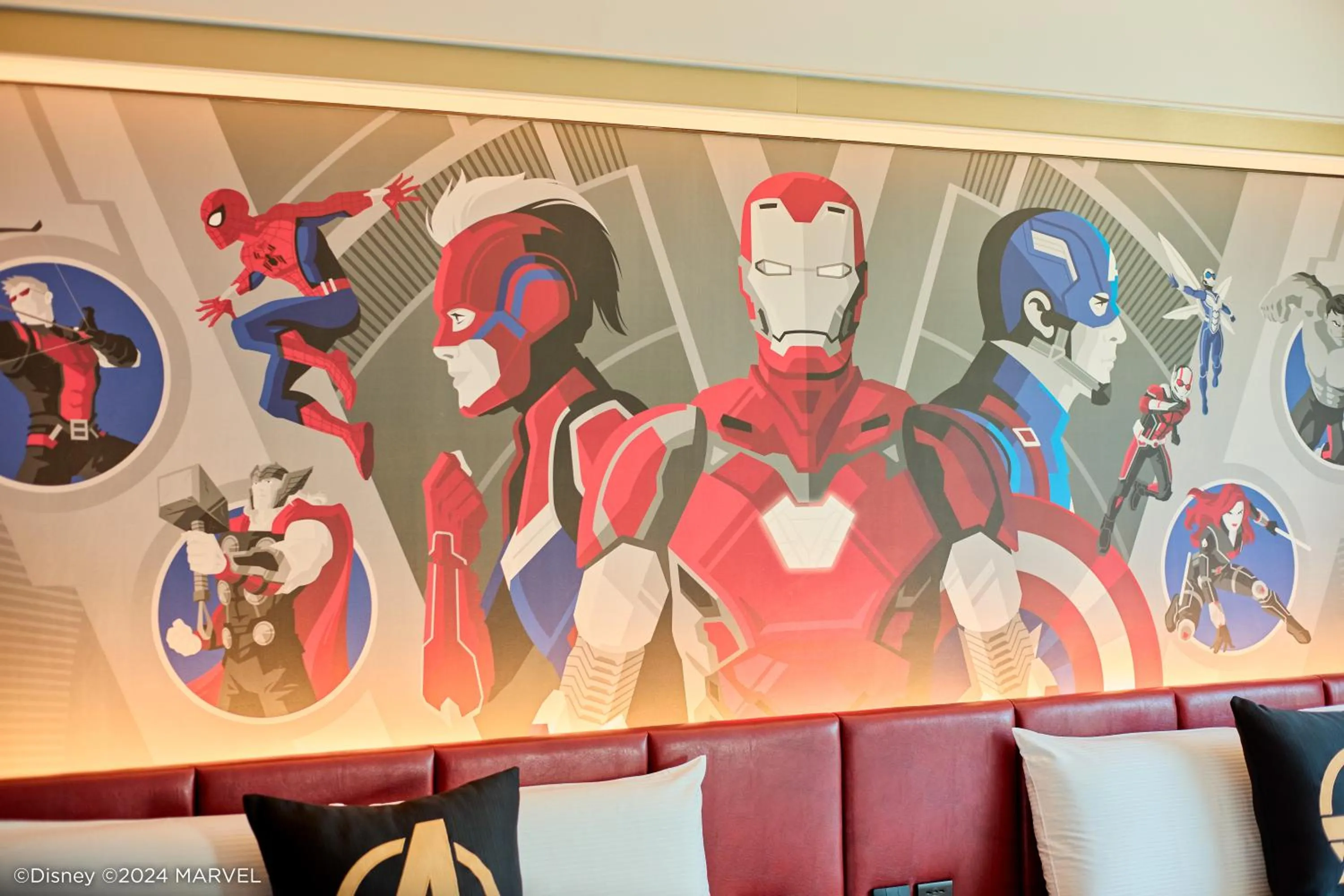 Decorative detail in Disney's Hollywood Hotel