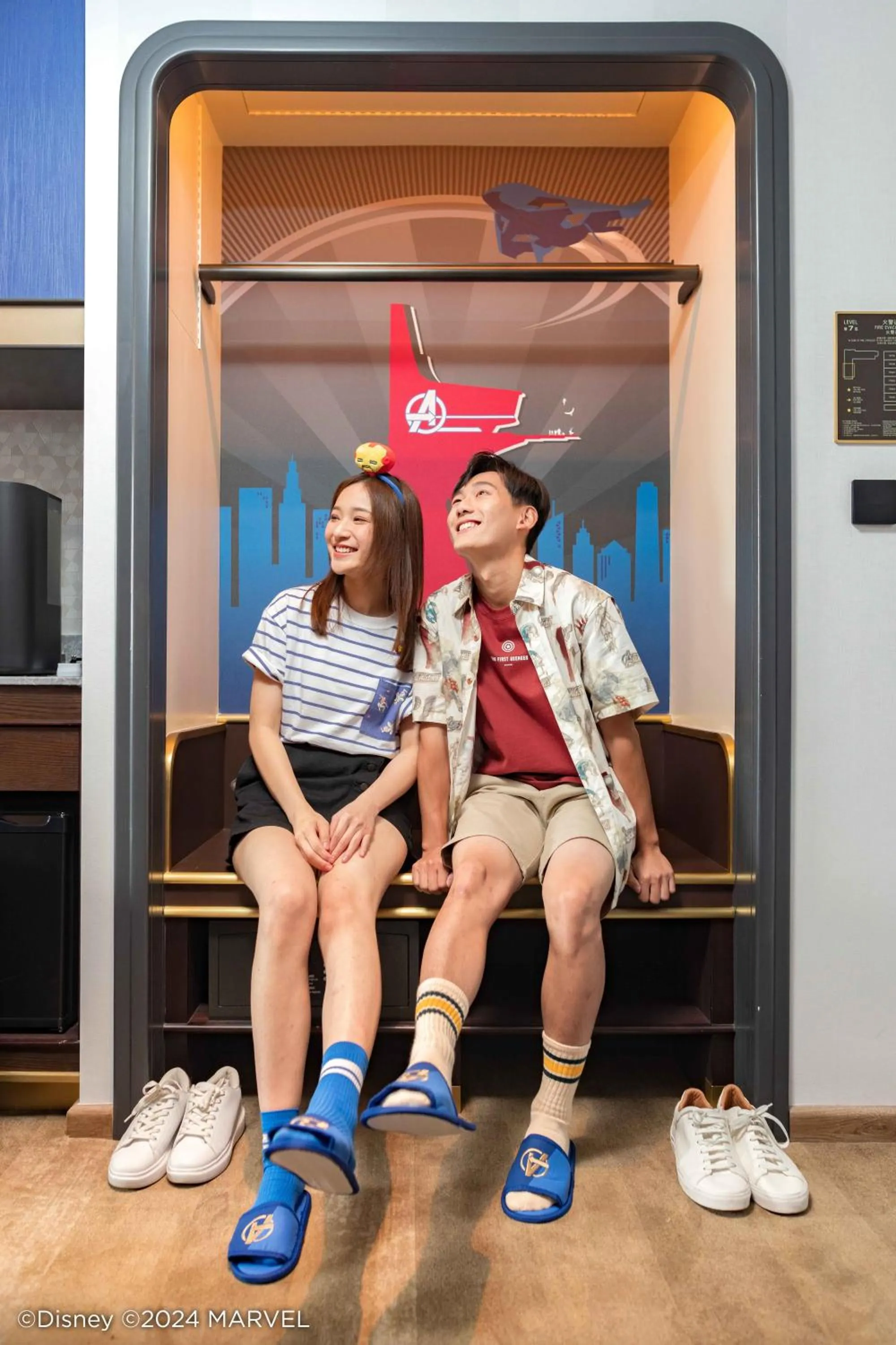 Decorative detail in Disney's Hollywood Hotel