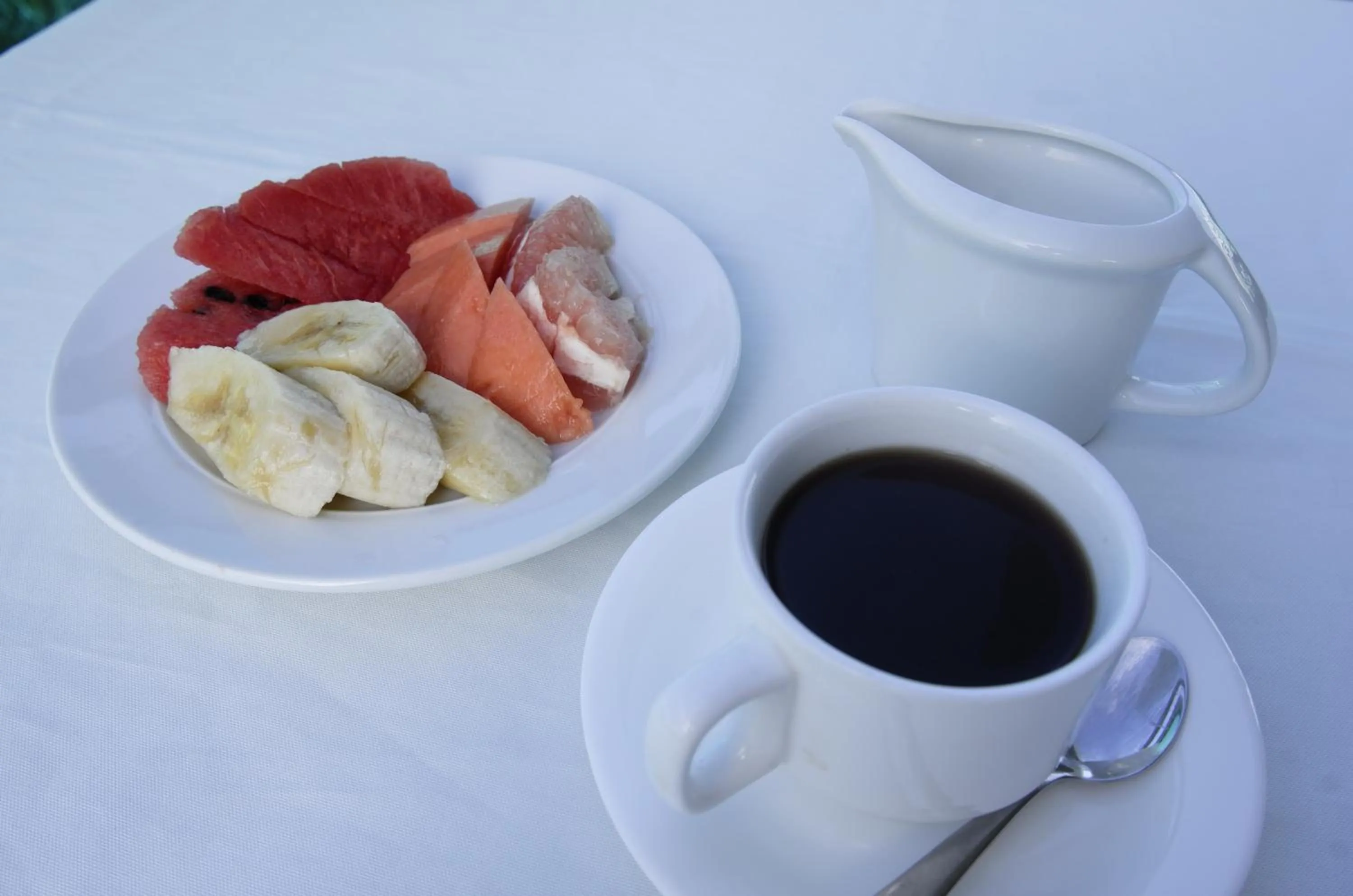 Continental breakfast in Luganvilla Business Hotel and Restaurant