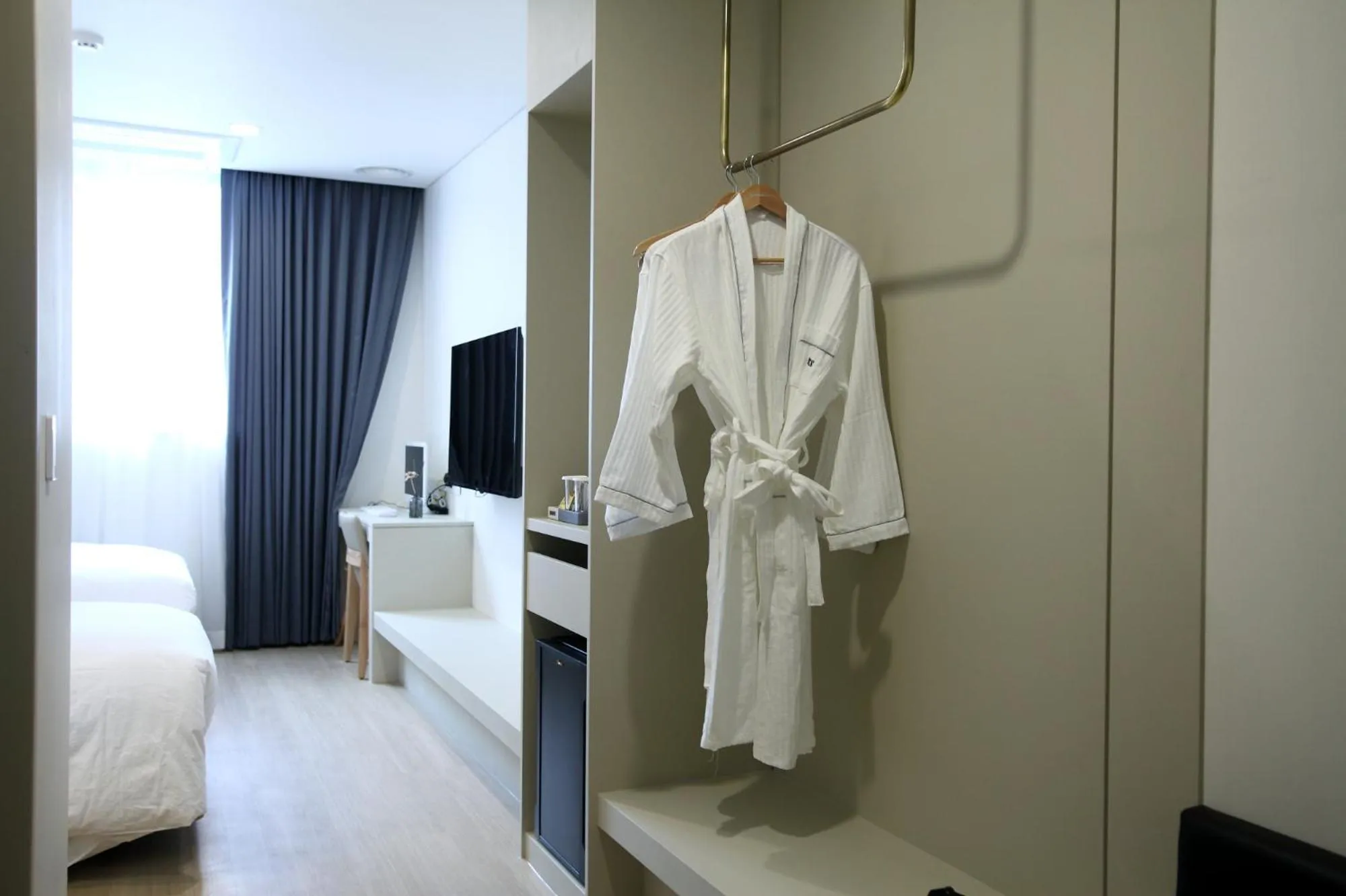 Photo of the whole room, Bed in Bricks Hotel