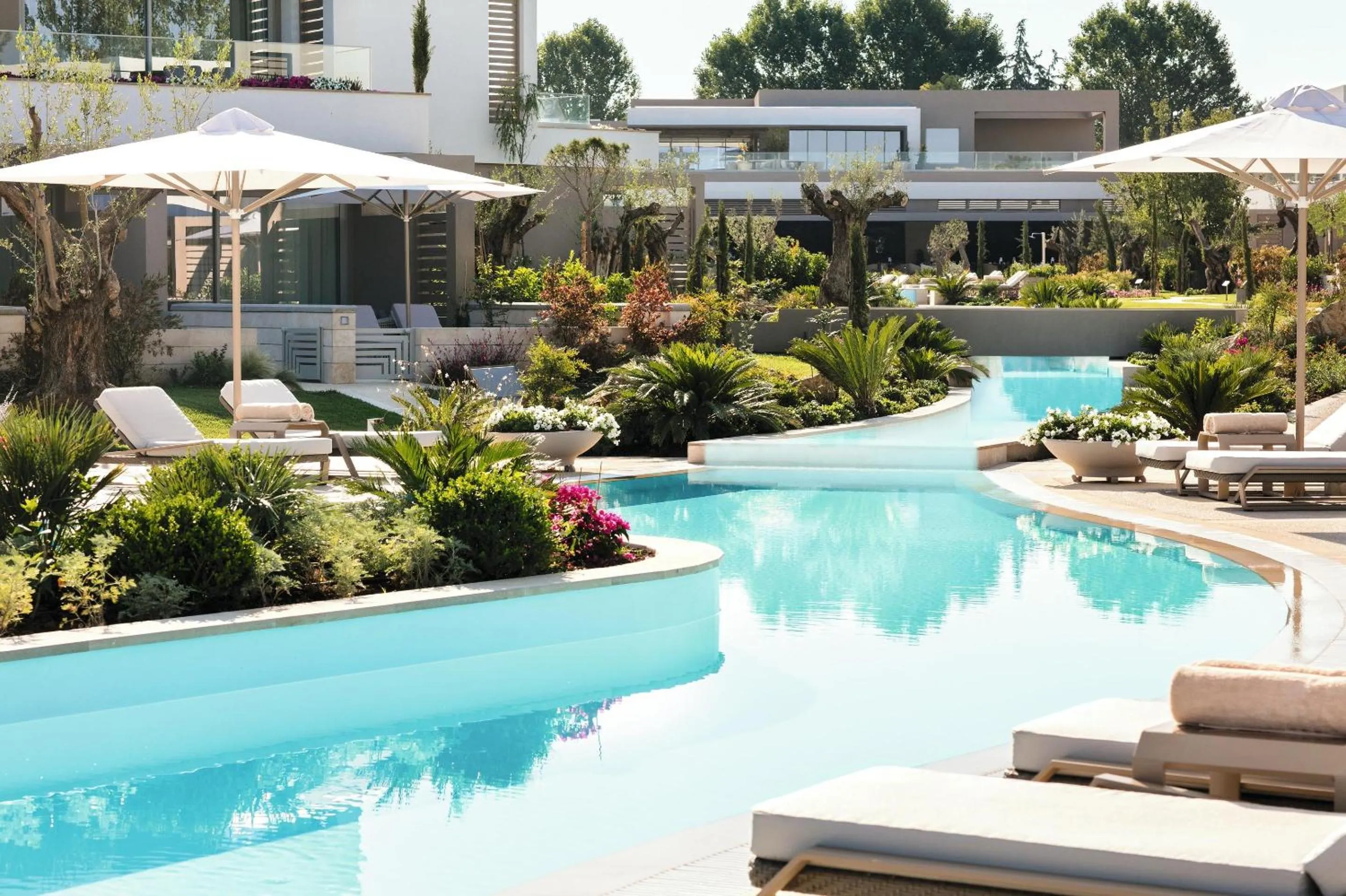 Swimming pool in Sani Dunes