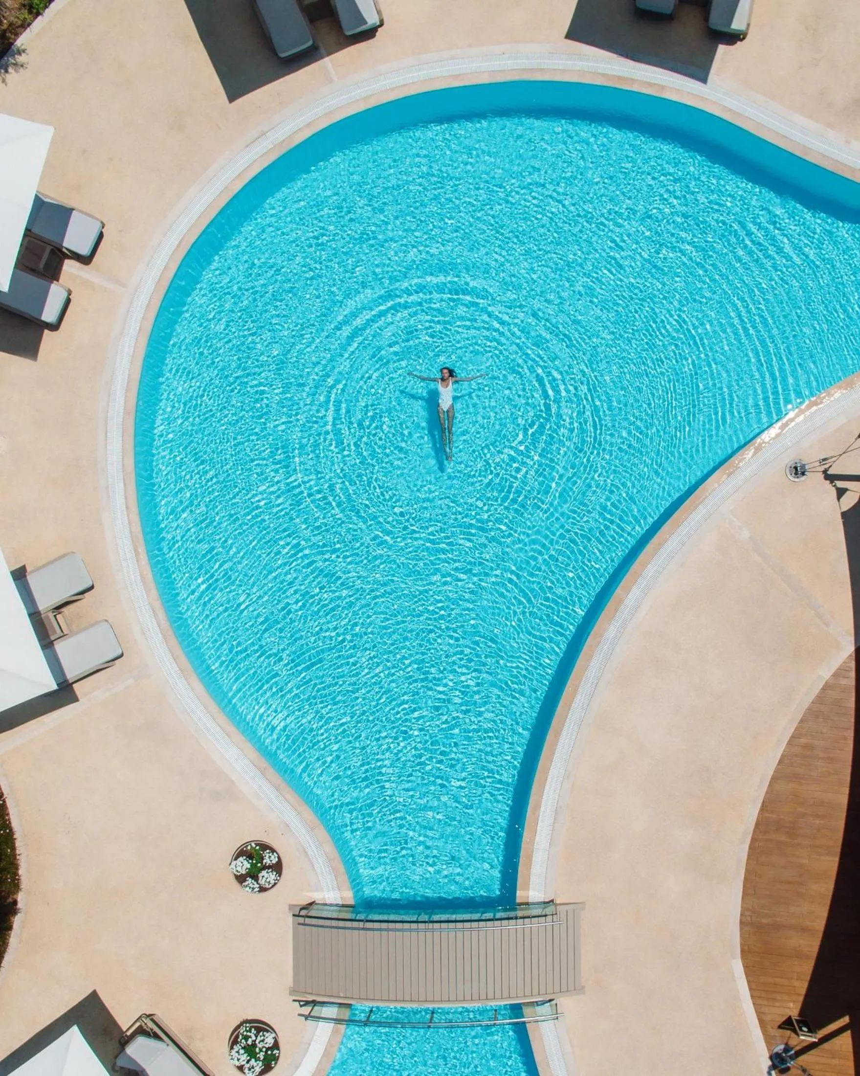 Swimming pool in Sani Dunes