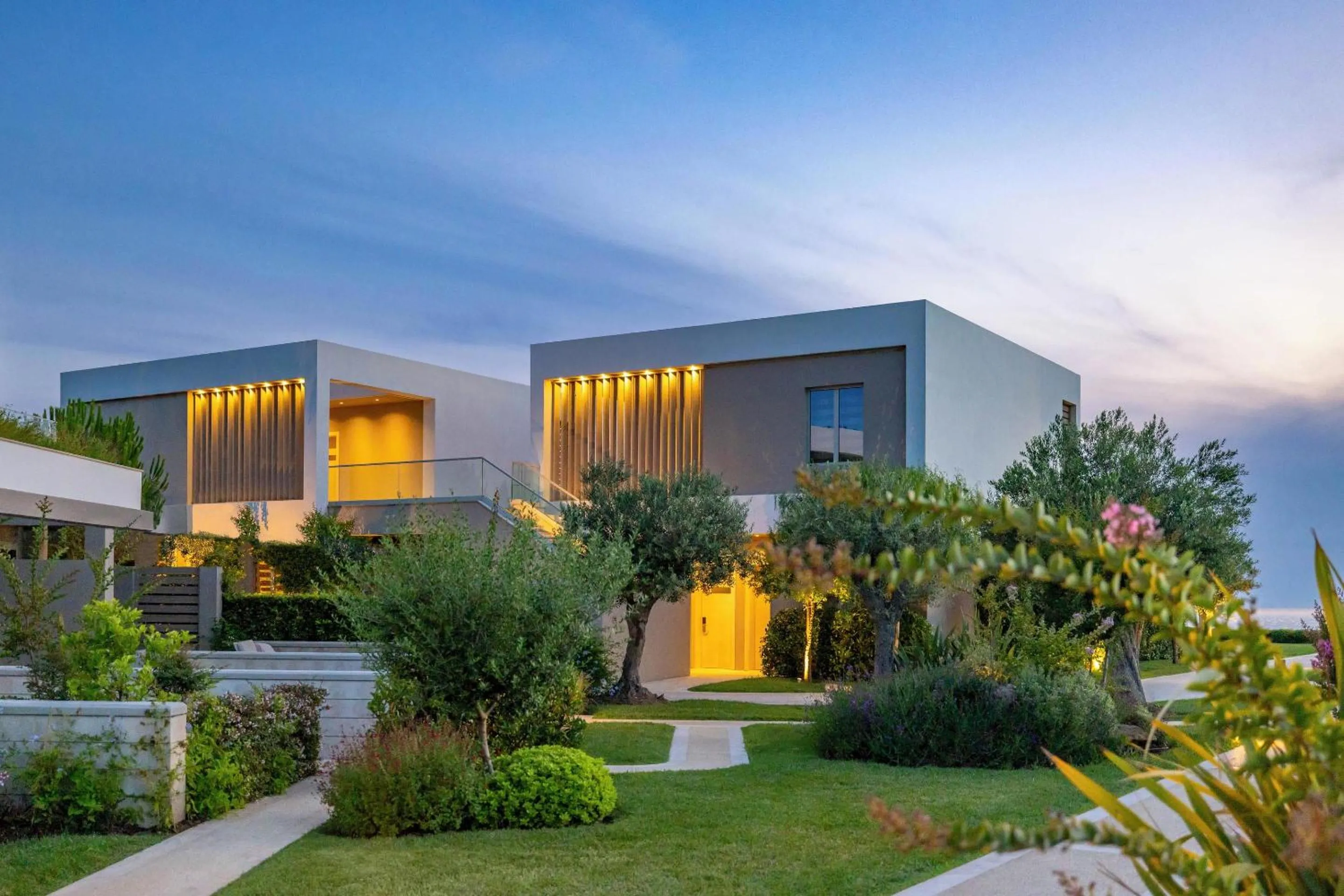 Property building in Sani Dunes