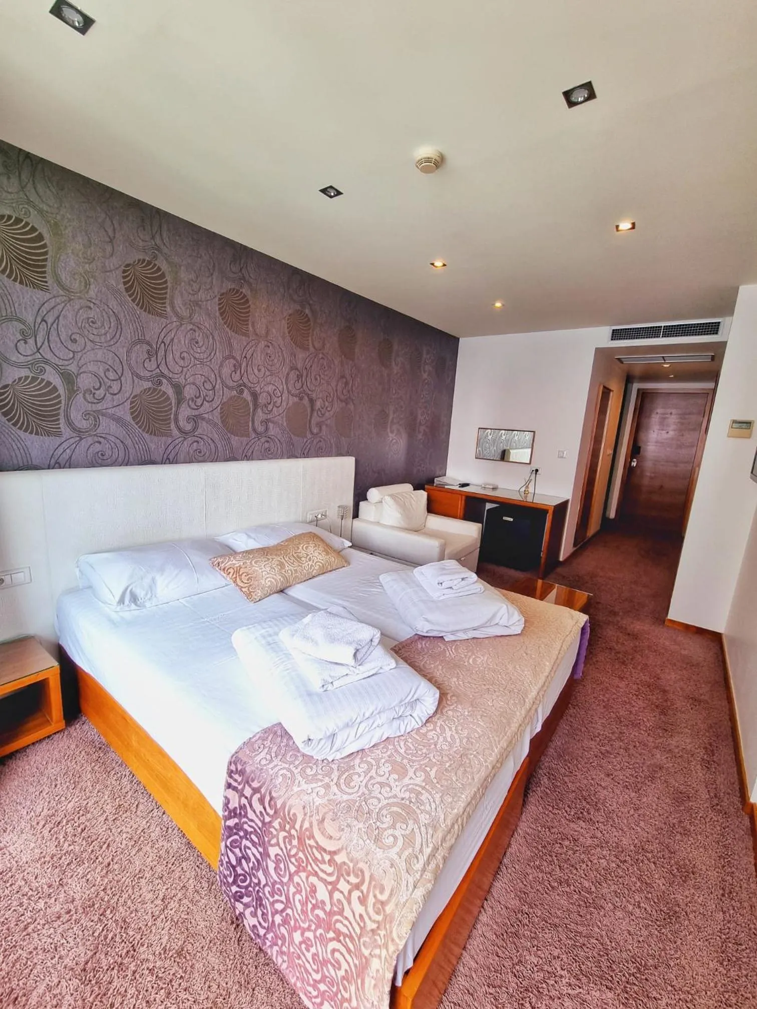 Bed in Hotel San Antonio