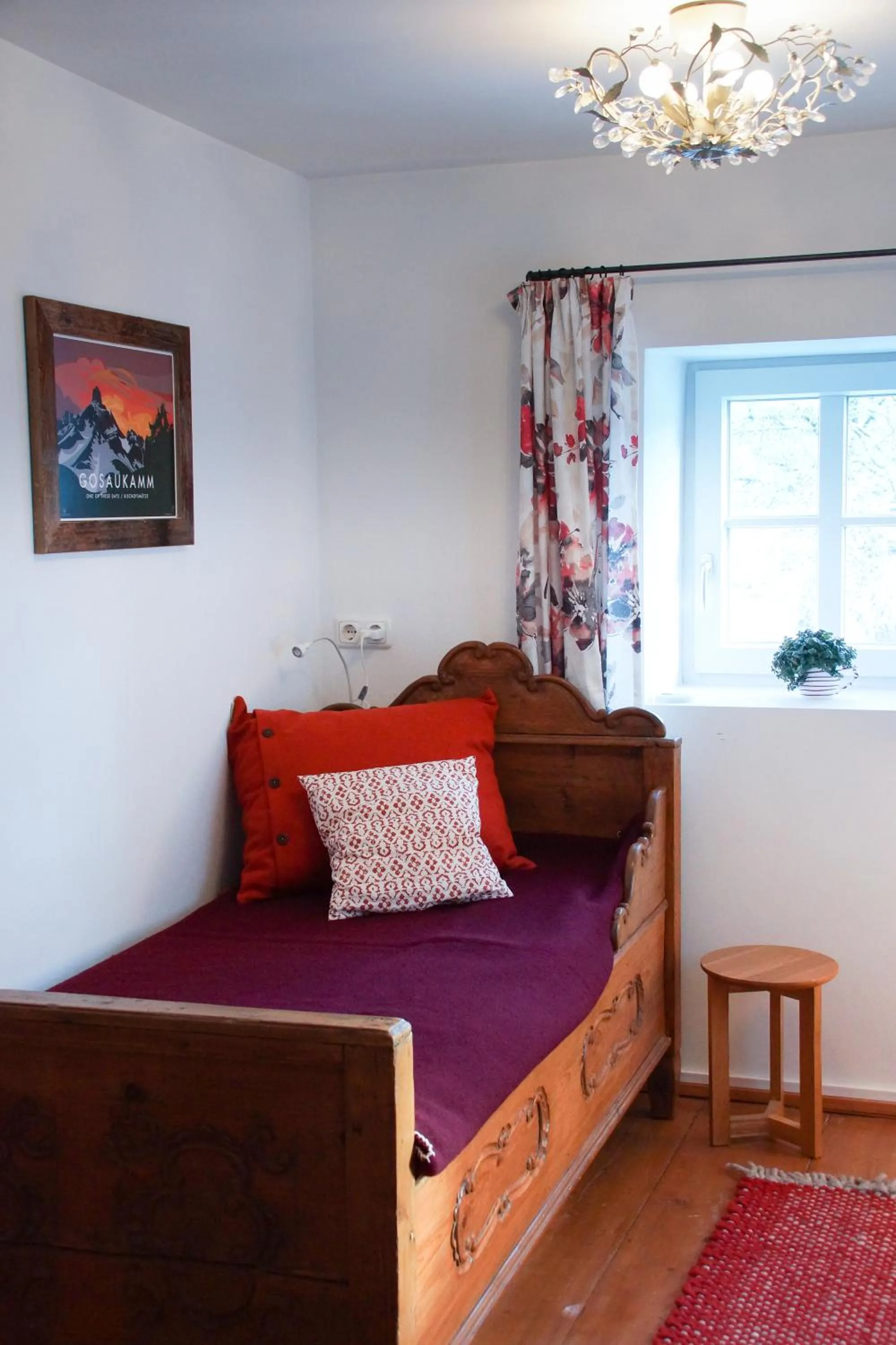 Decorative detail, Bed in Landlust Ischl