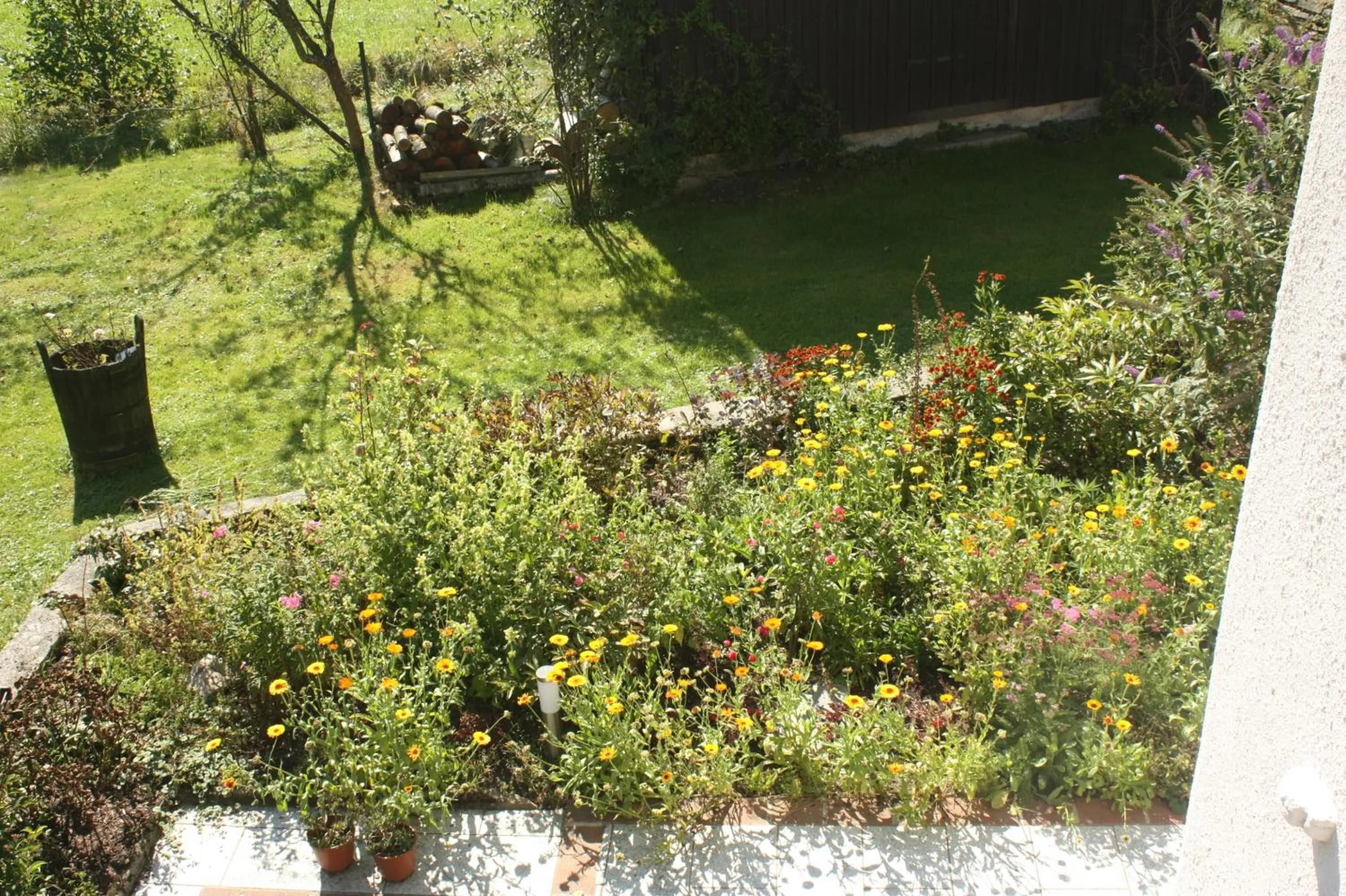 Garden view in Landlust Ischl