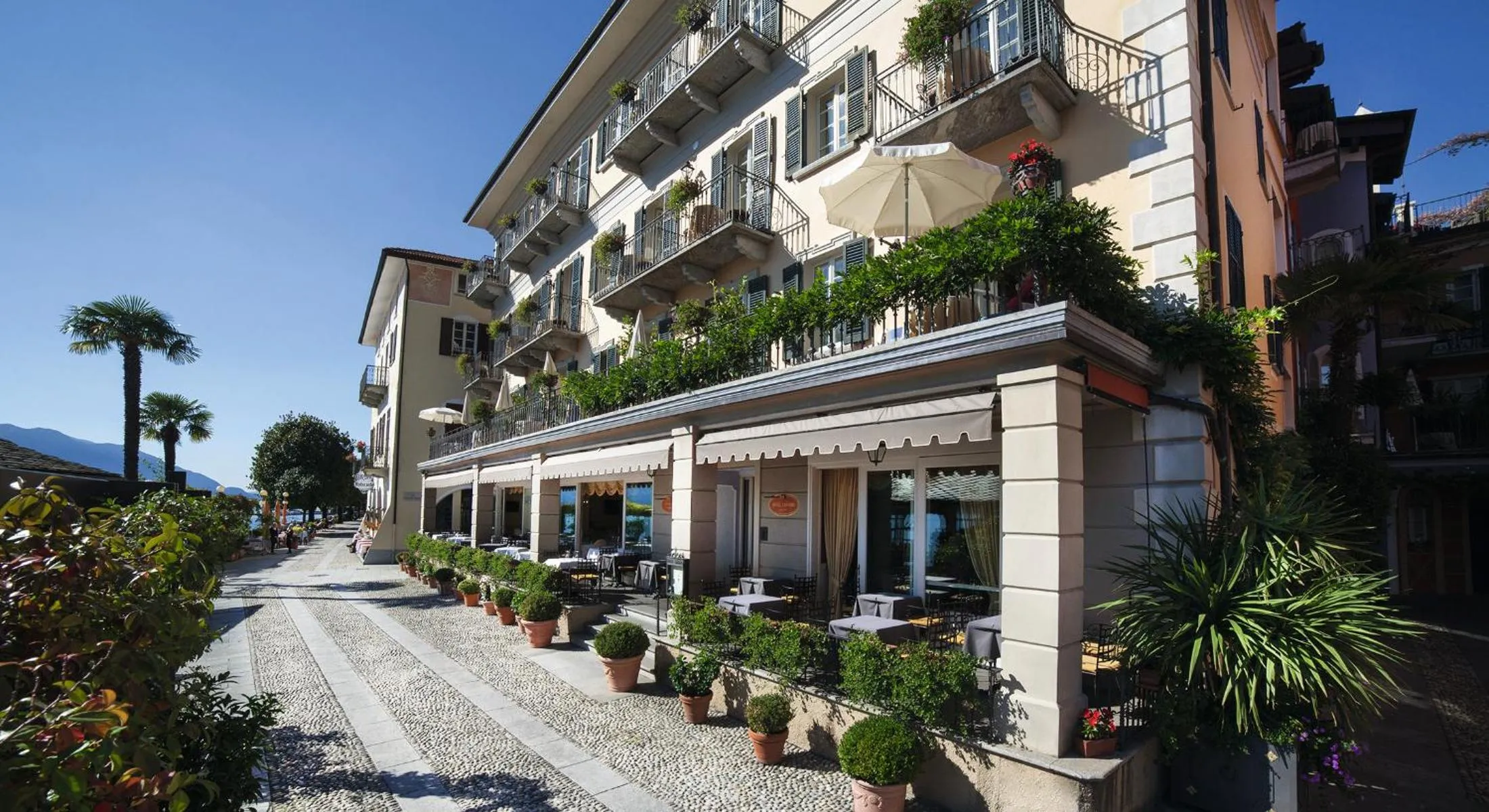 Property building in Hotel Cannero