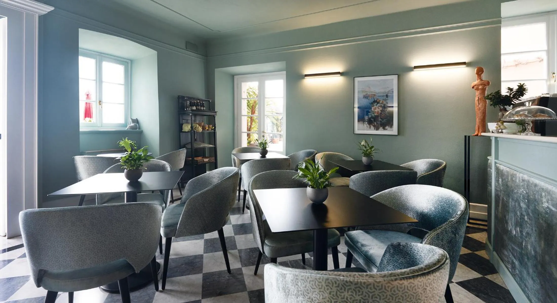 Lounge or bar in Hotel Cannero