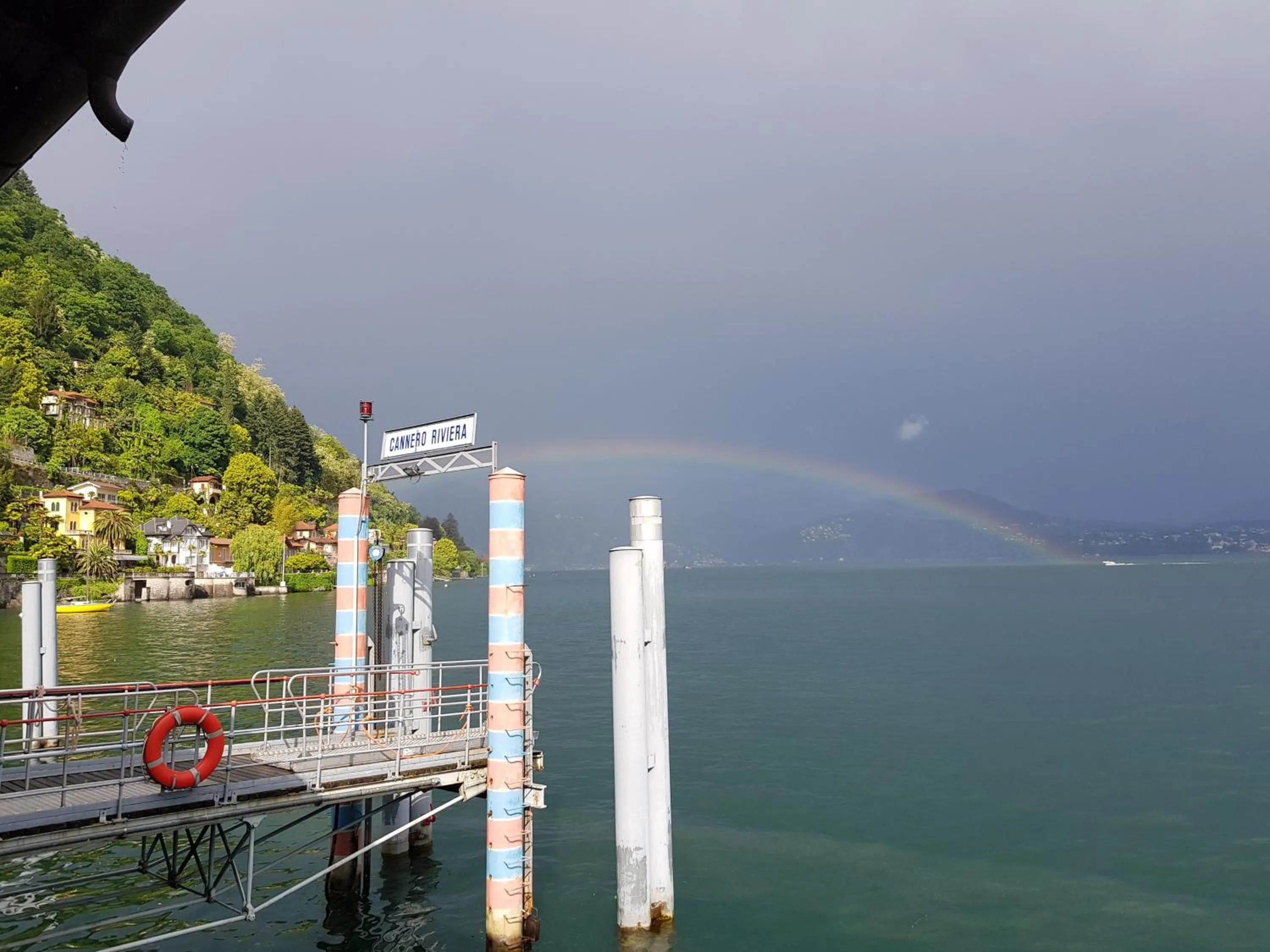 Lake view in Hotel Cannero