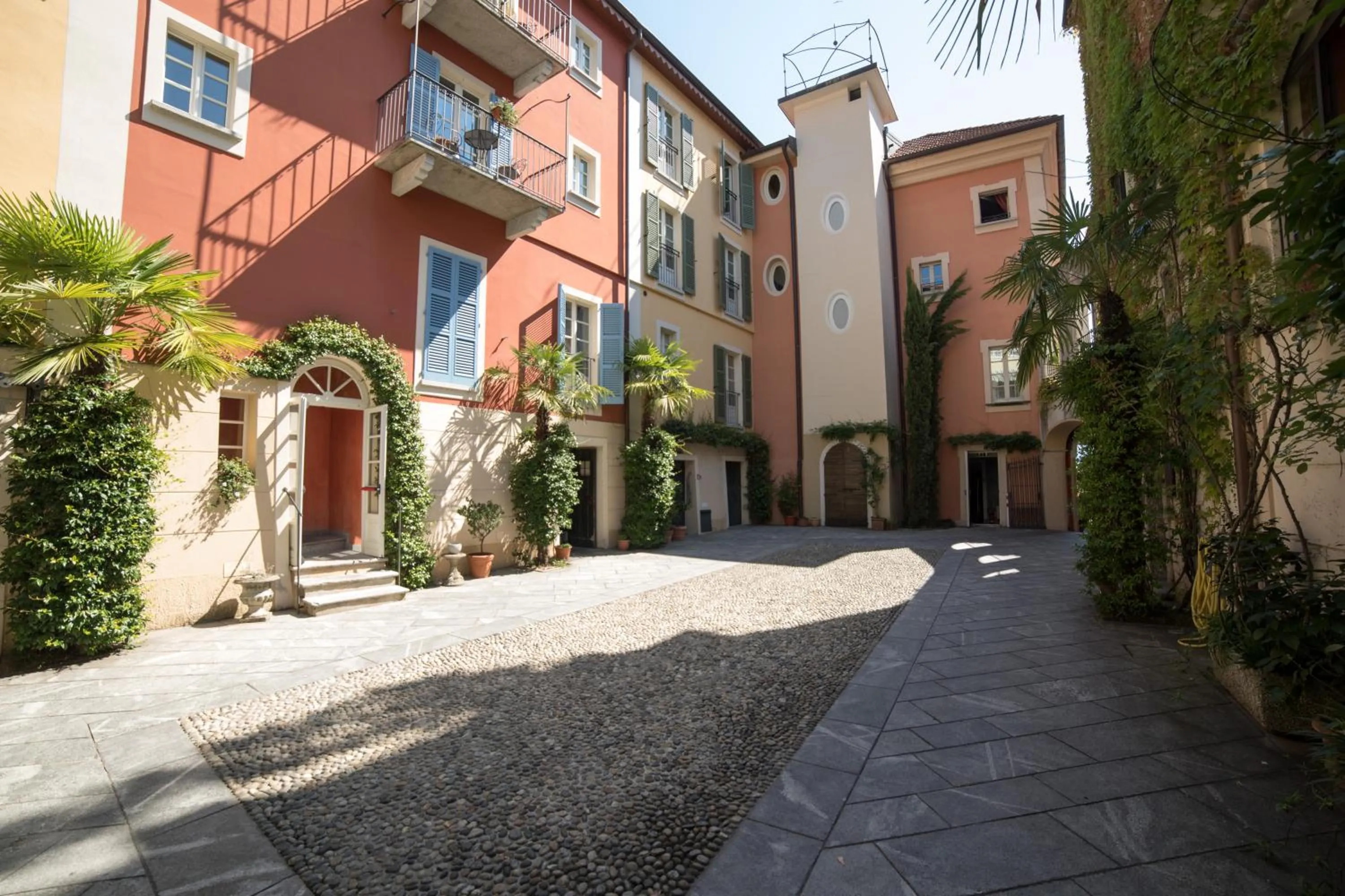 Property building in Hotel Cannero