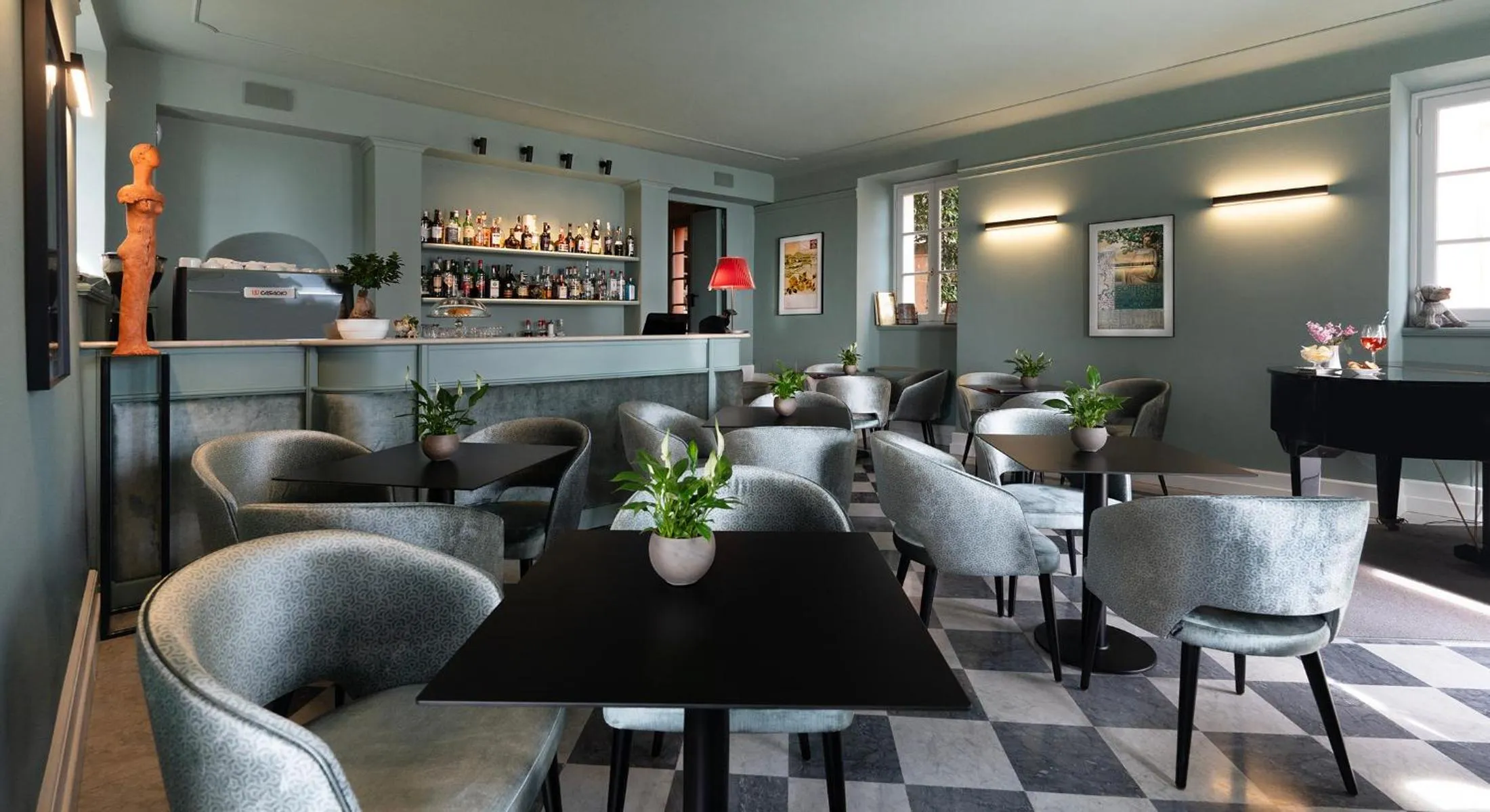 Lounge or bar in Hotel Cannero