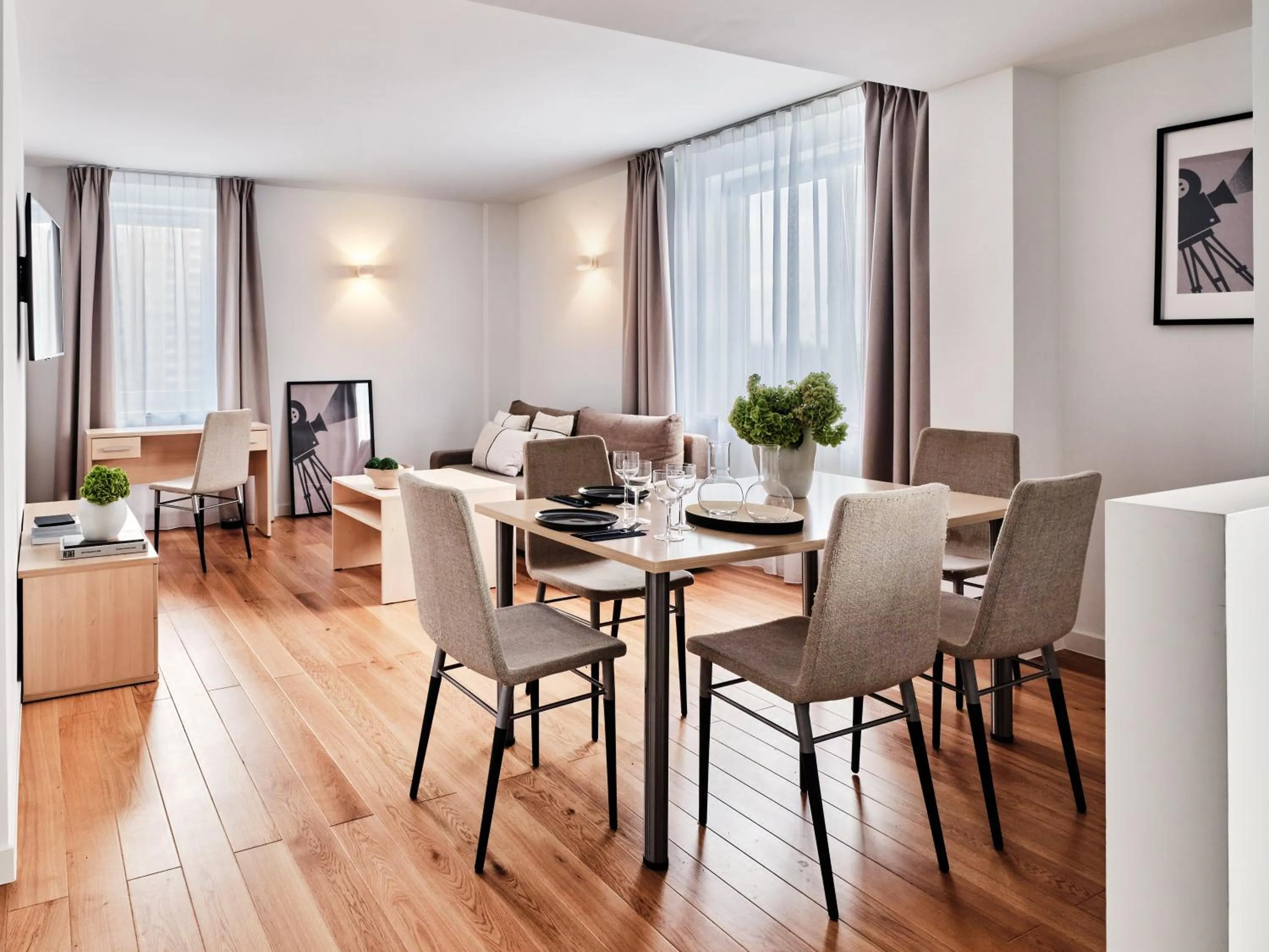 Living room in Apartamenty Media Park