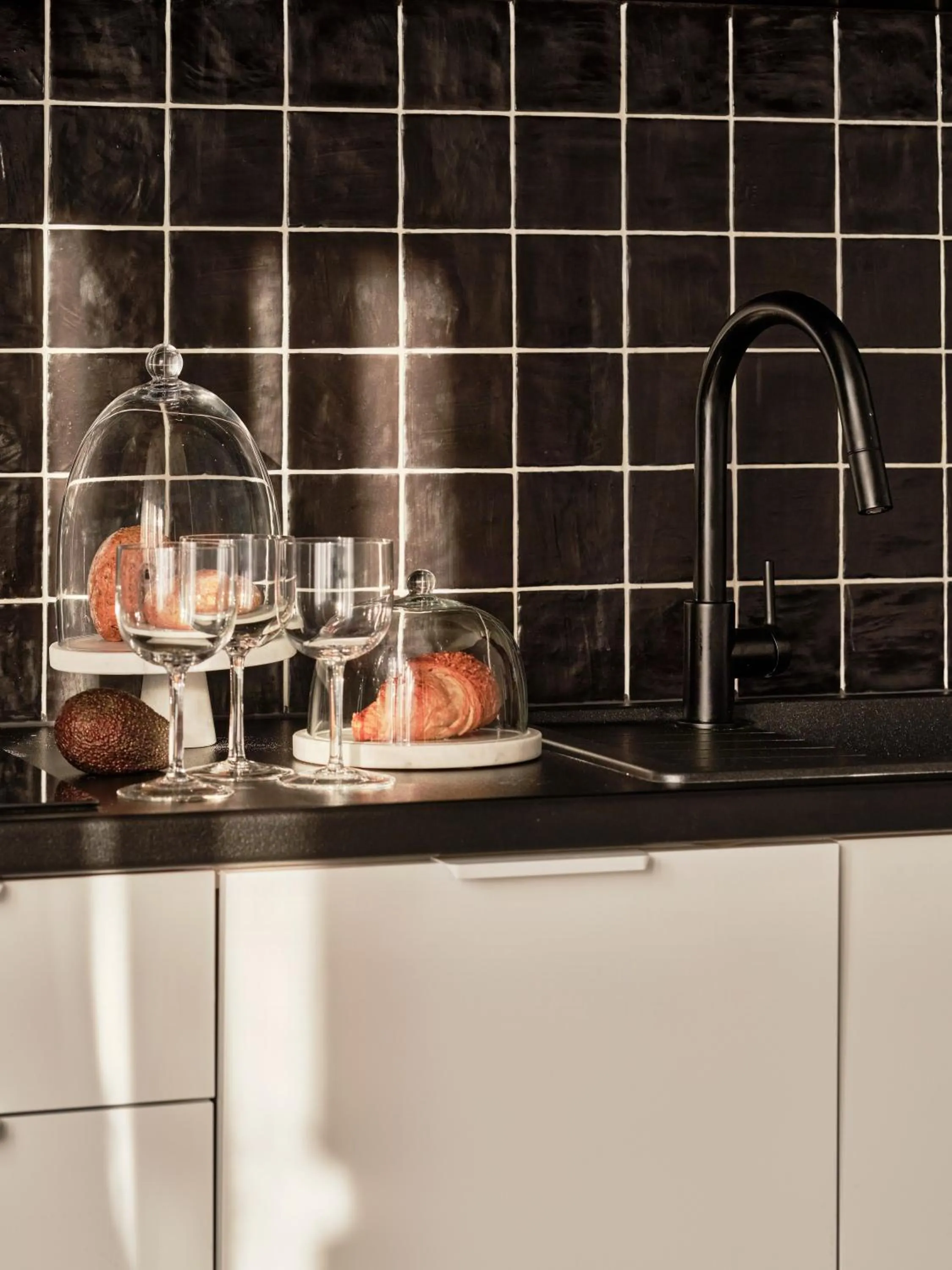 Kitchen or kitchenette in Apartamenty Media Park