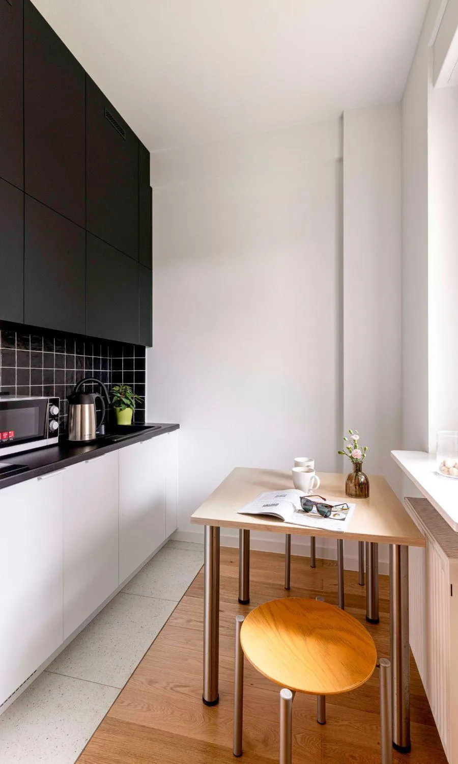 Kitchen or kitchenette in Apartamenty Media Park