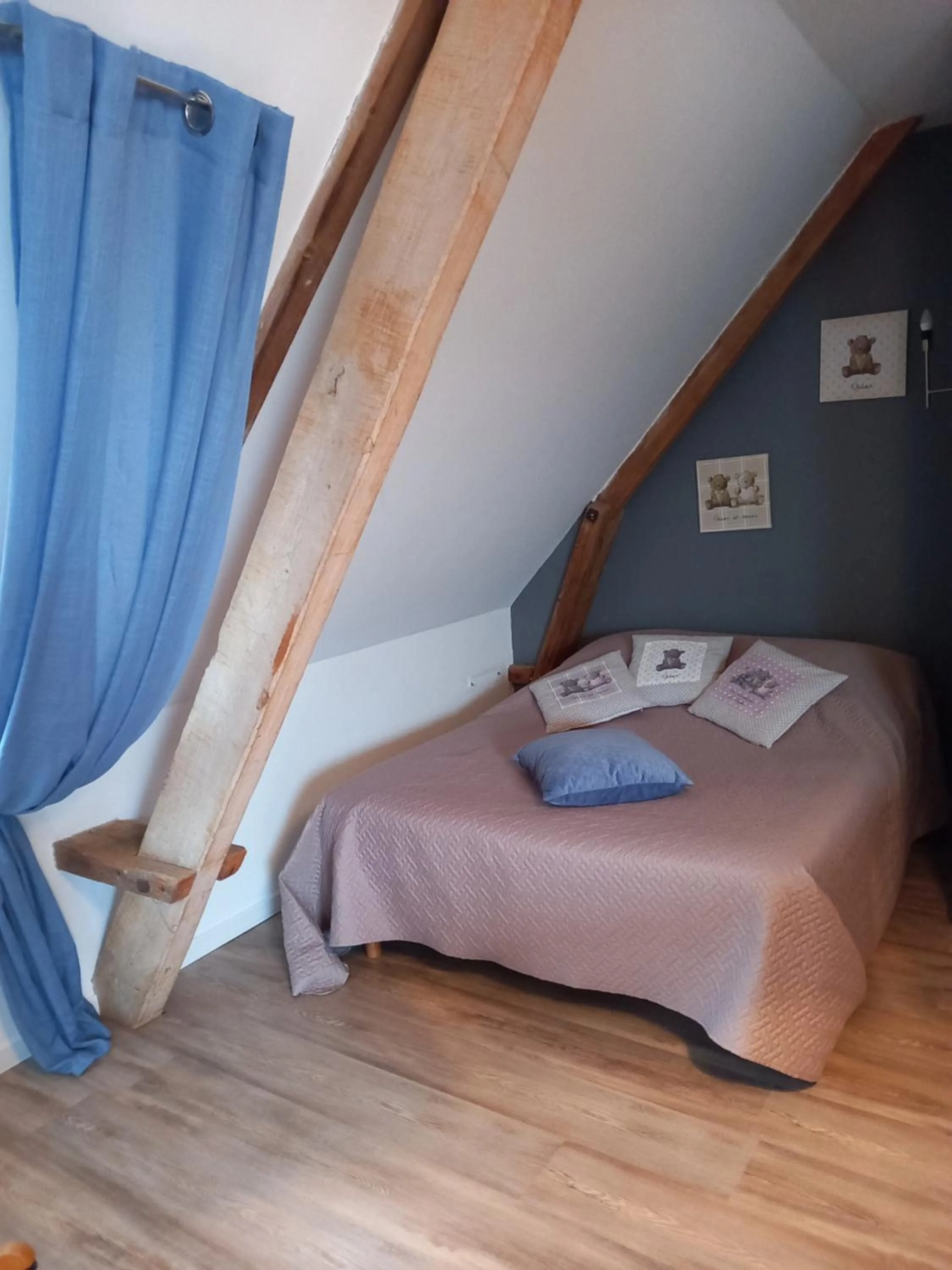 Bed in Ferme du Rupalley