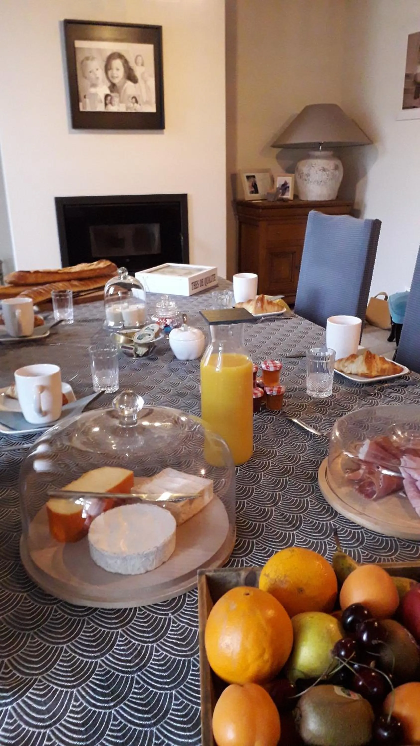 Breakfast in Ferme du Rupalley