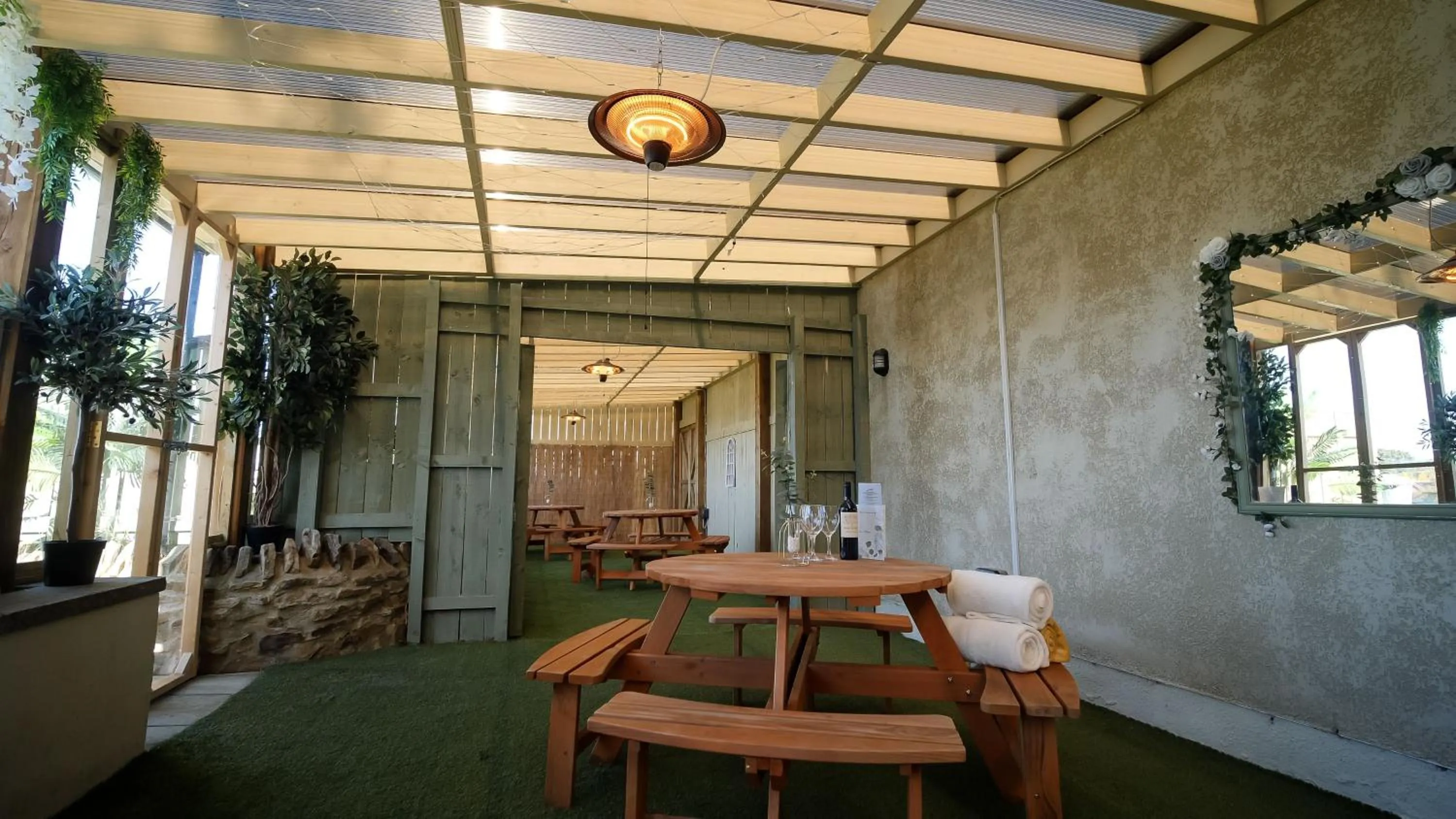 Balcony/Terrace in Thomas Wright House
