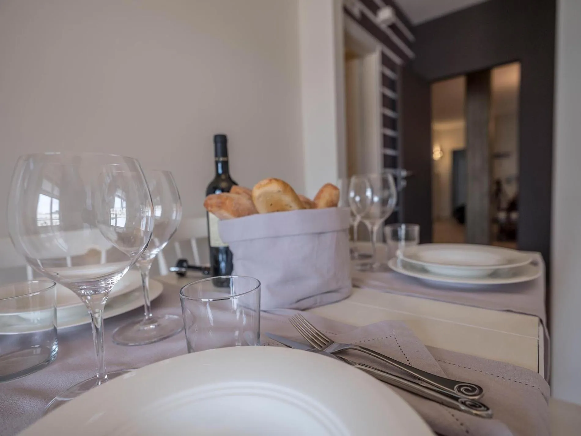 Dining area in Attico 195