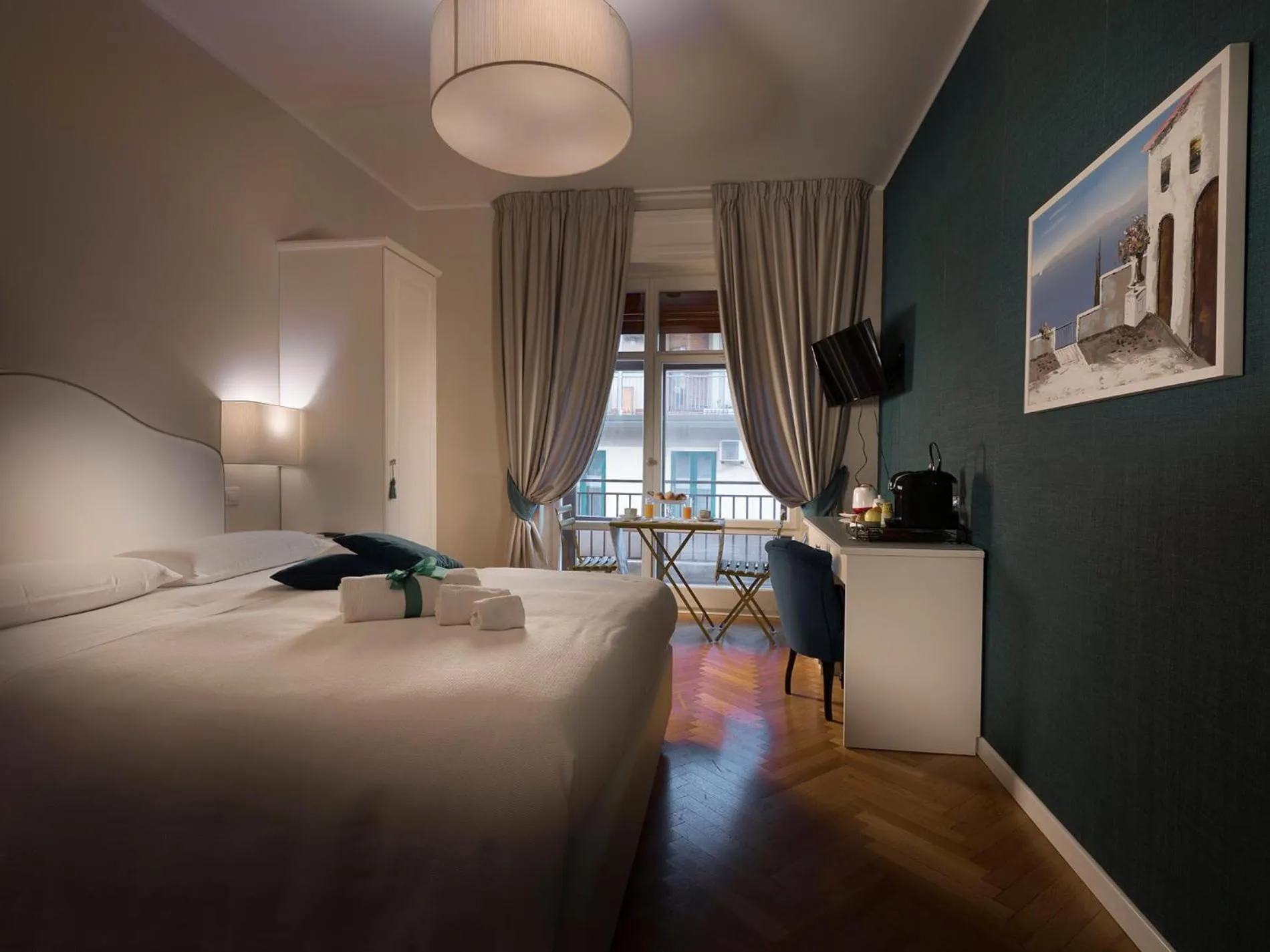 Photo of the whole room, Bed in Attico 195